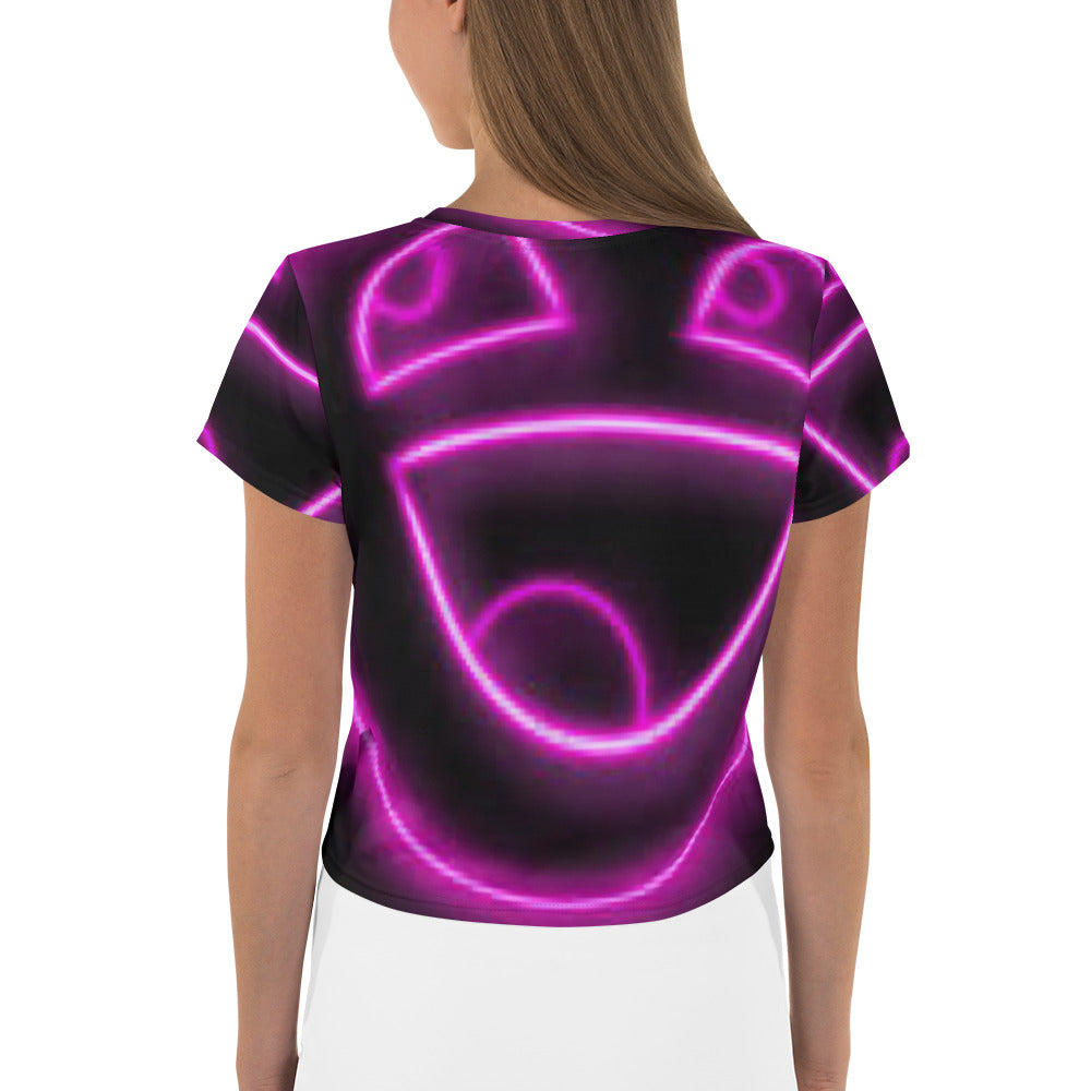 SUPA All-Over Print Crop Tee