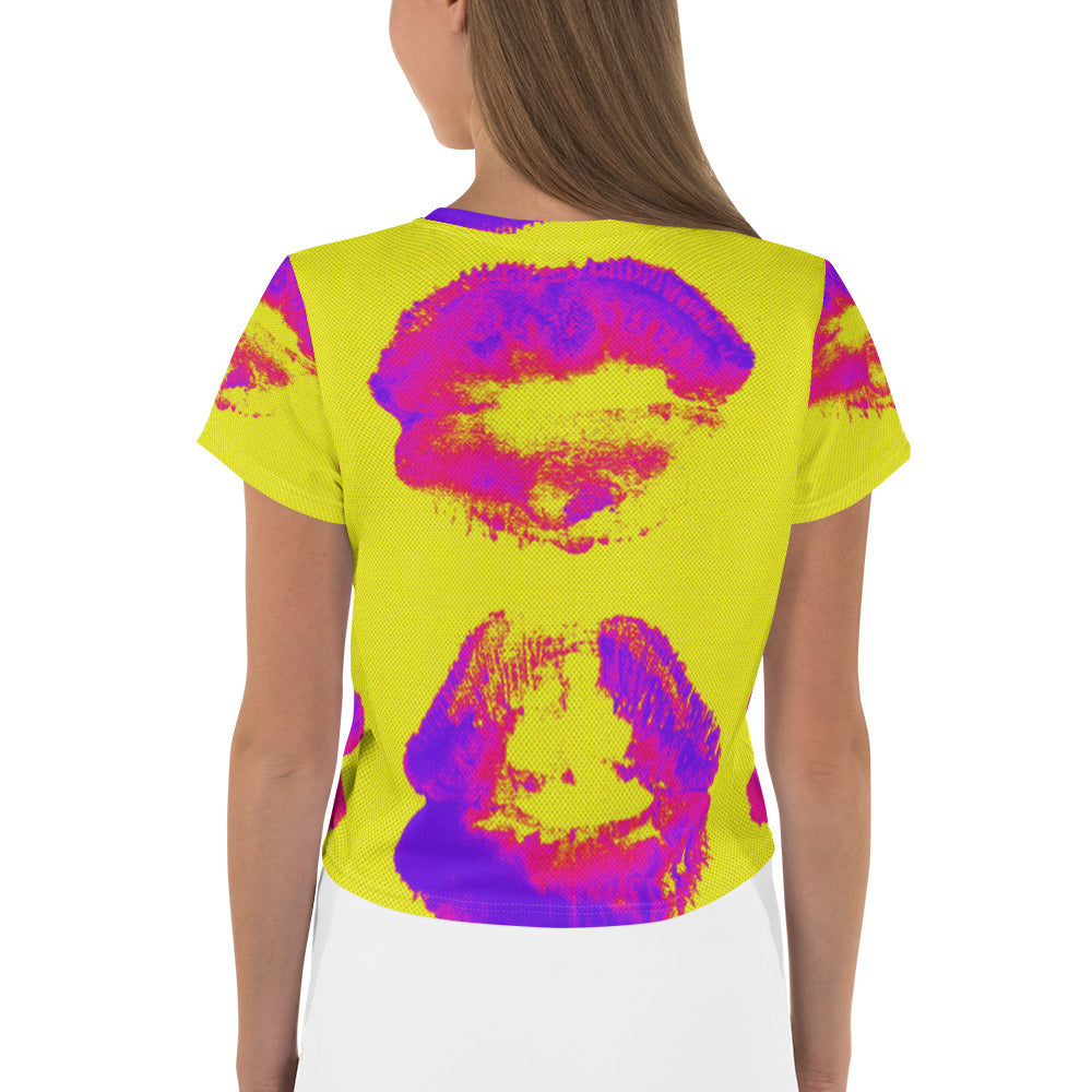 SUPA All-Over Print Crop Tee