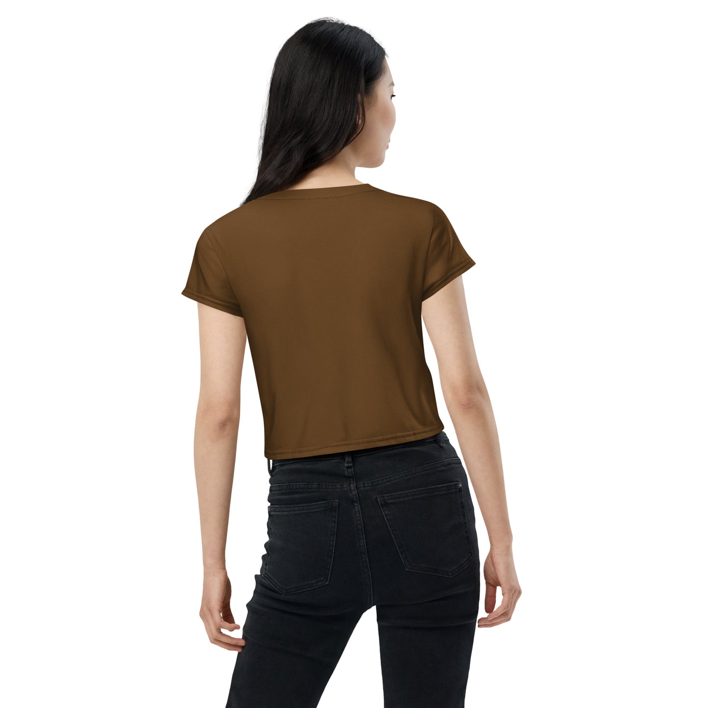 Voyea All-Over Print Crop Tee