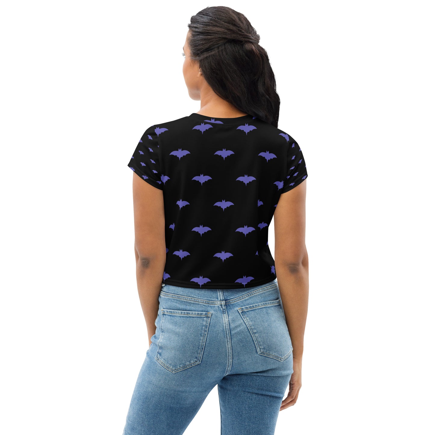 supa All-Over Print Crop Tee