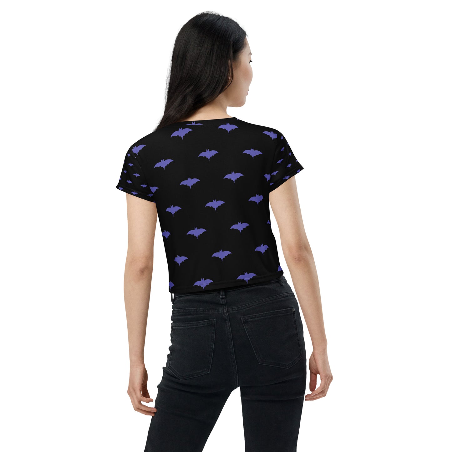 supa All-Over Print Crop Tee