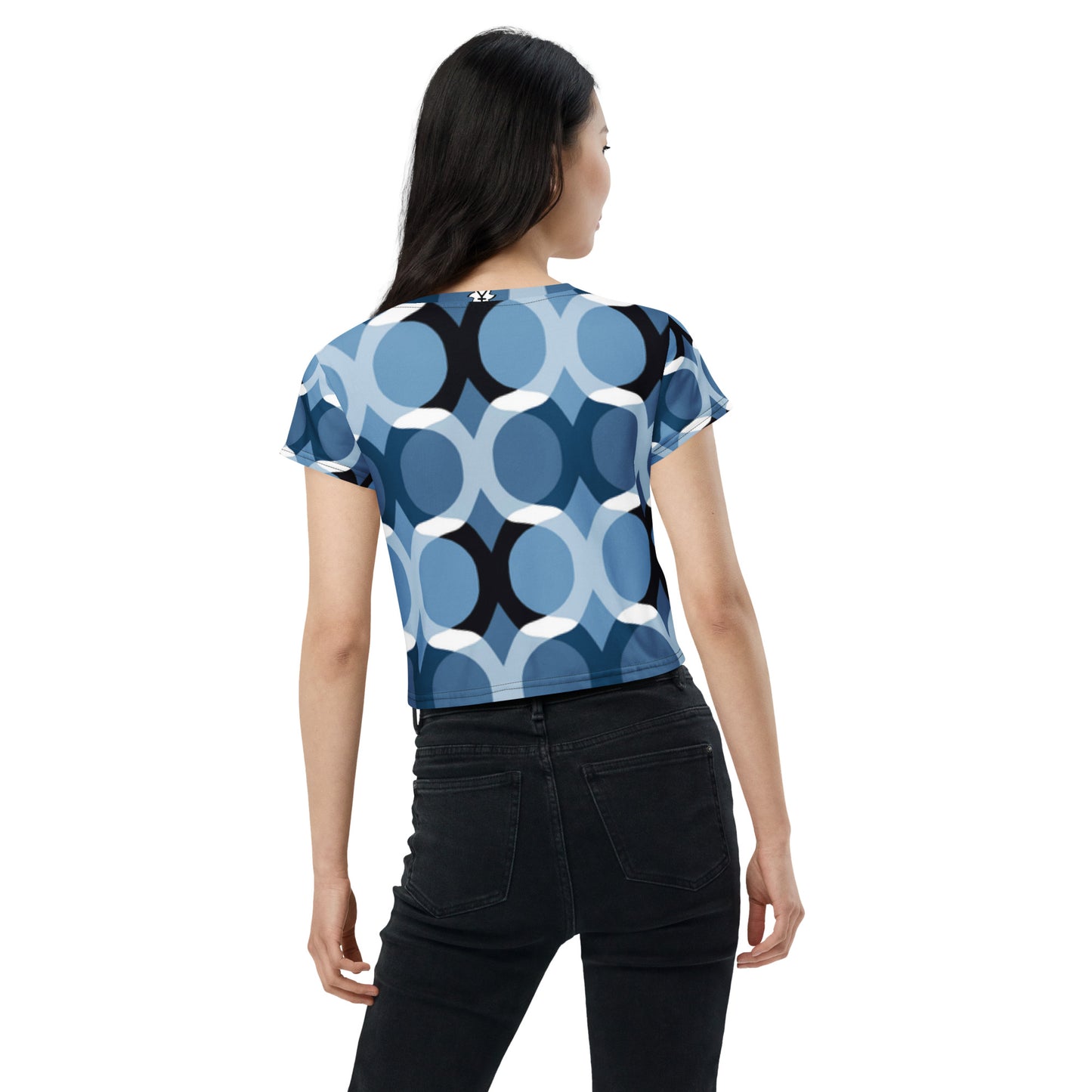 SUPA All-Over Print Crop Tee