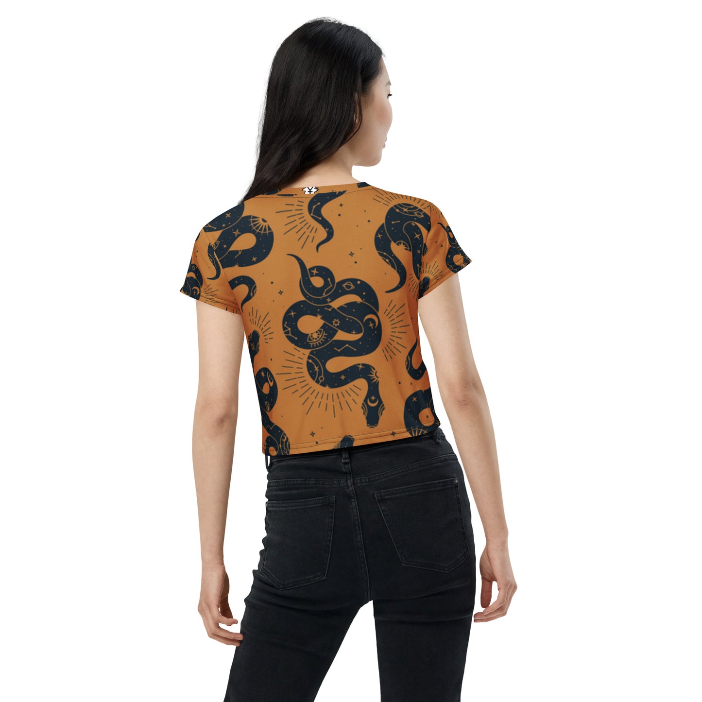SUPA All-Over Print Crop Tee