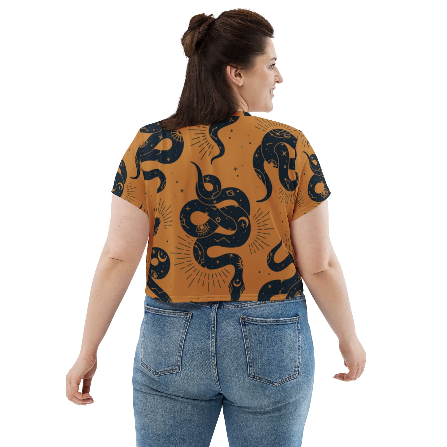 SUPA All-Over Print Crop Tee
