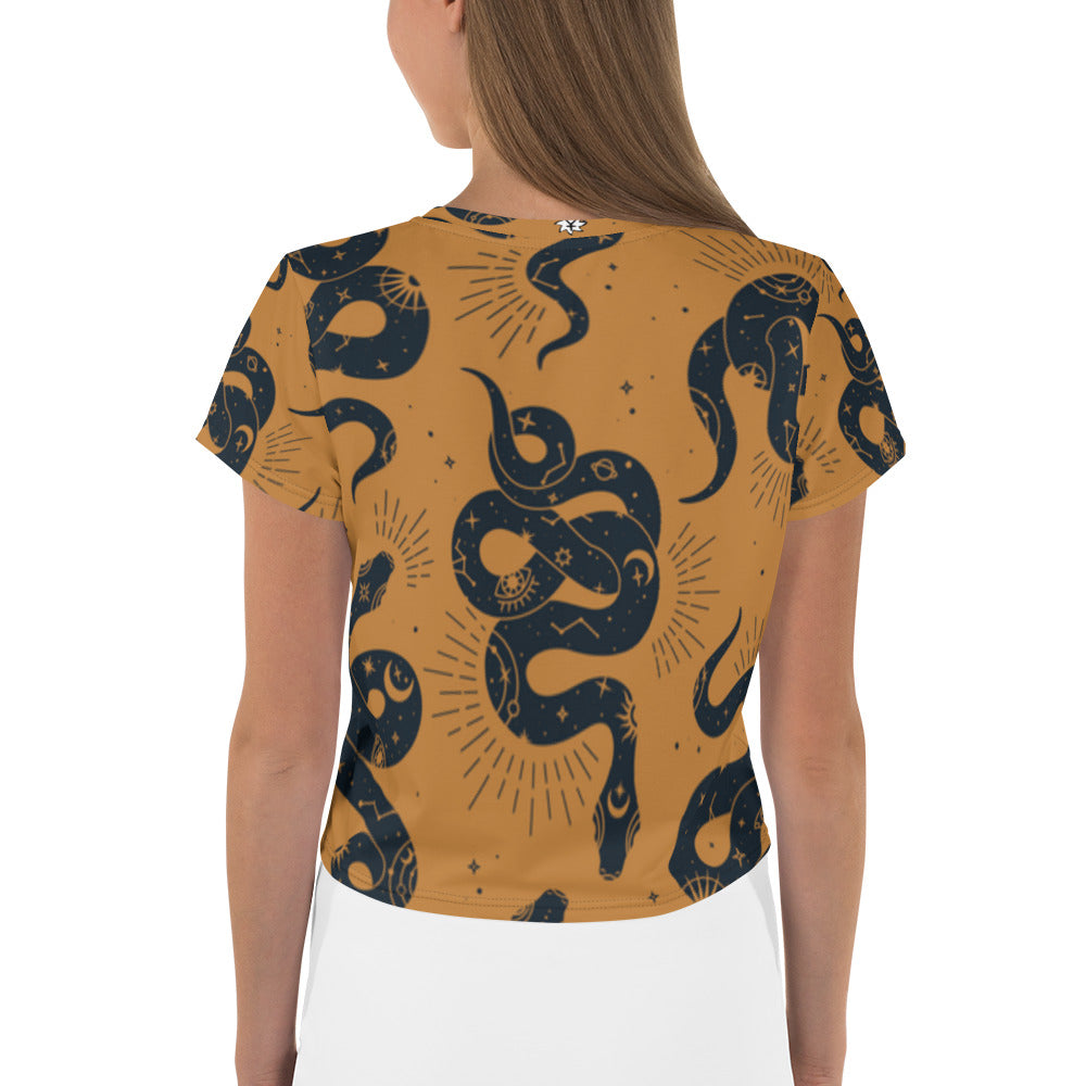 SUPA All-Over Print Crop Tee