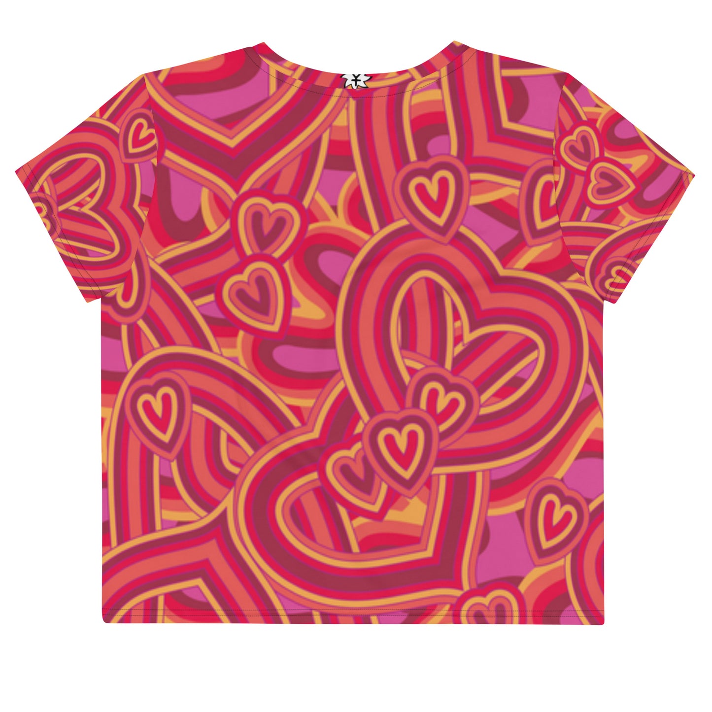 SUPA All-Over Print Crop Tee