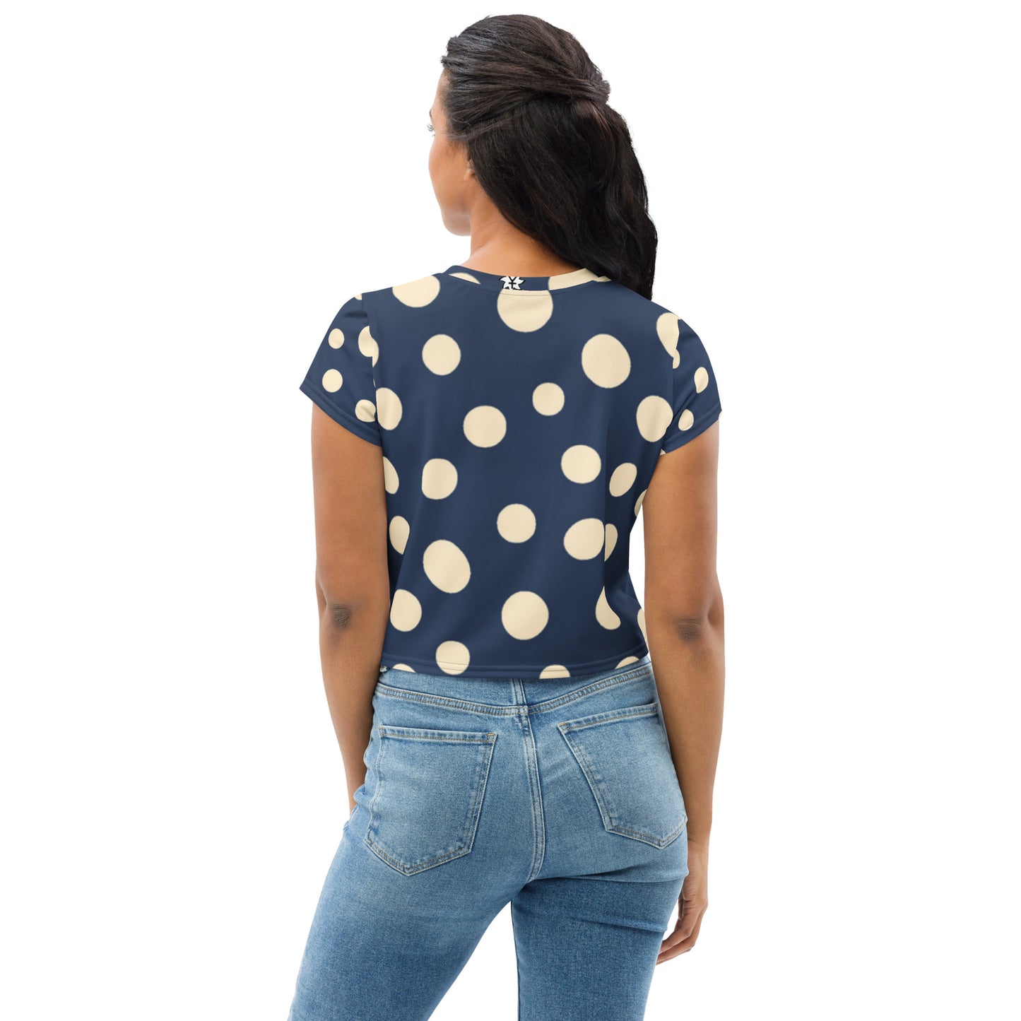 SUPA All-Over Print Crop Tee