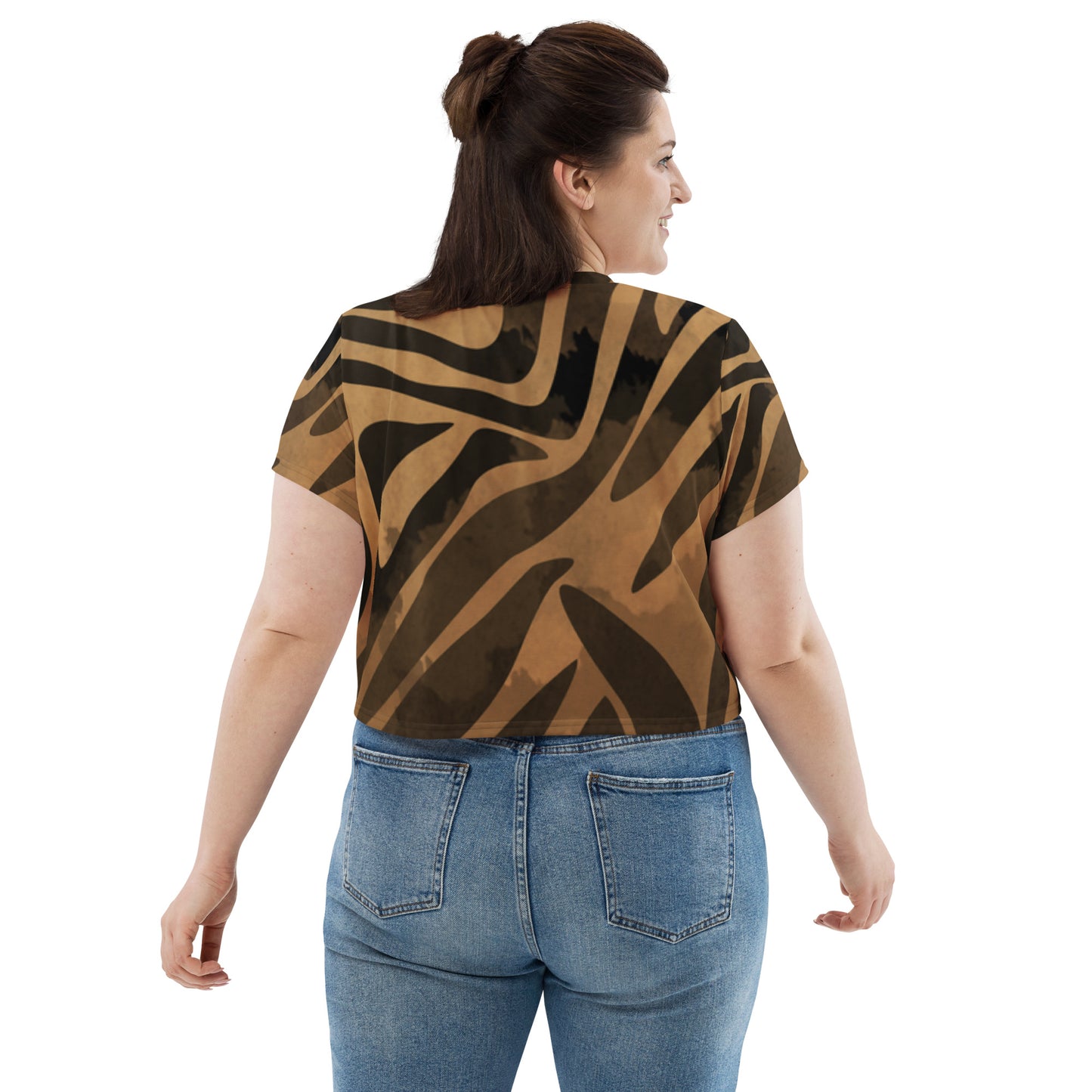 SUPA All-Over Print Crop Tee