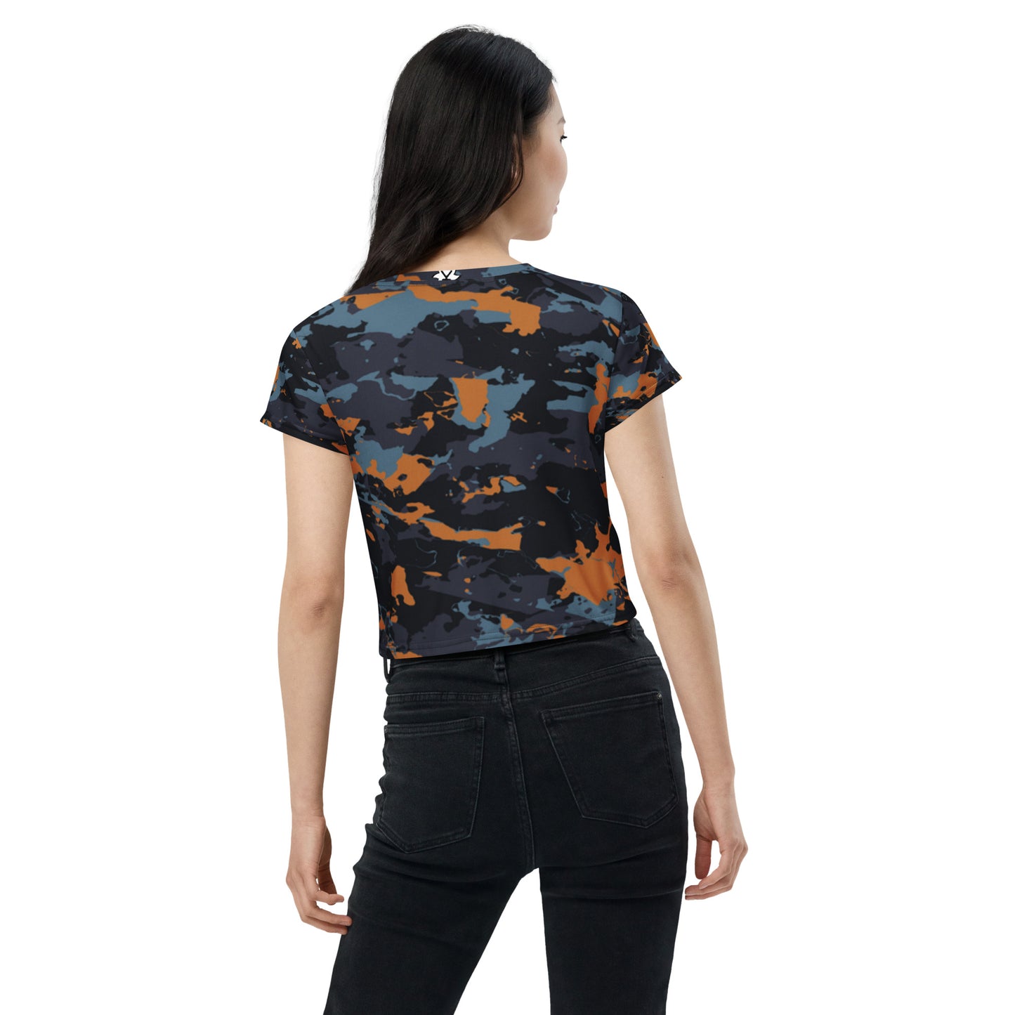 SUPA All-Over Print Crop Tee
