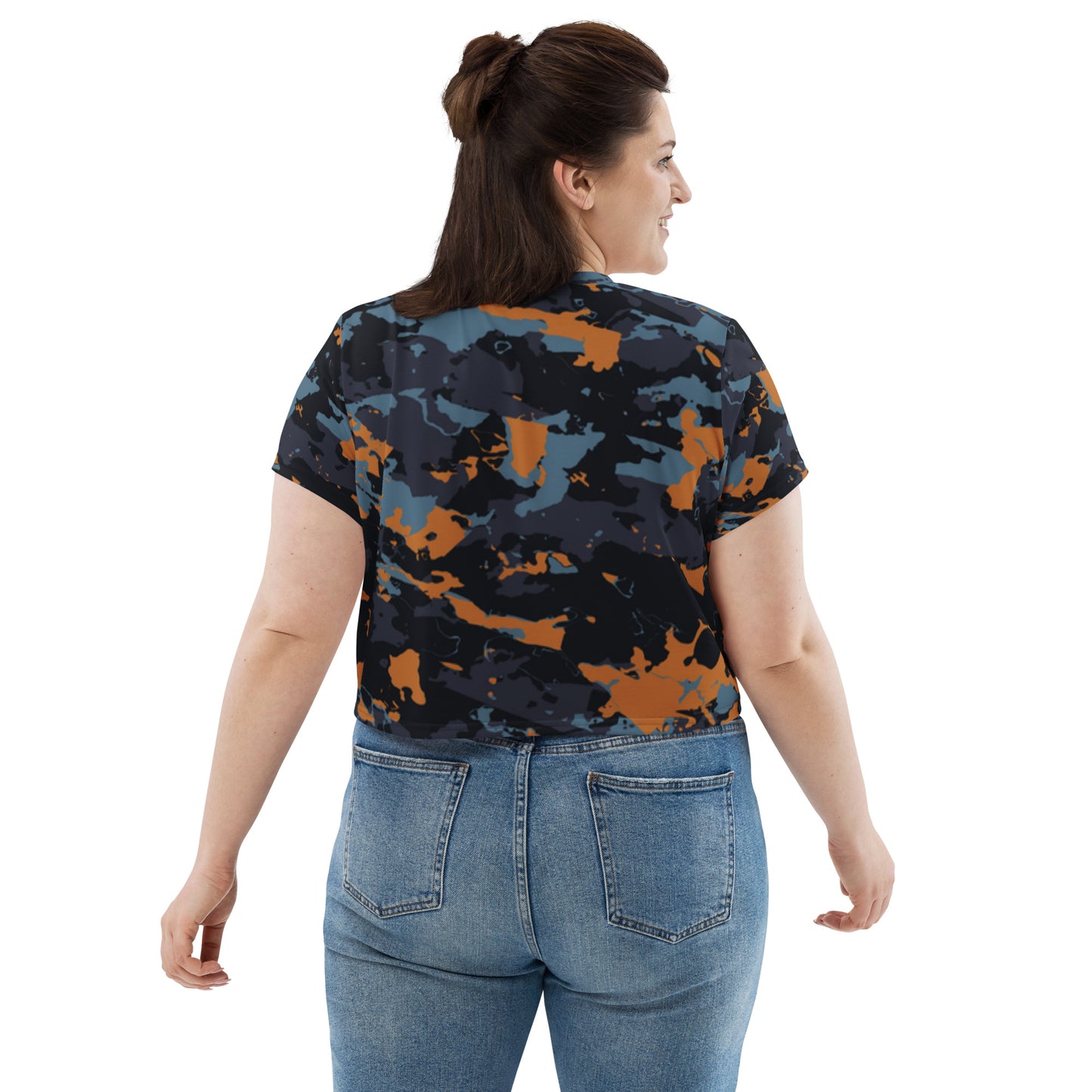 SUPA All-Over Print Crop Tee