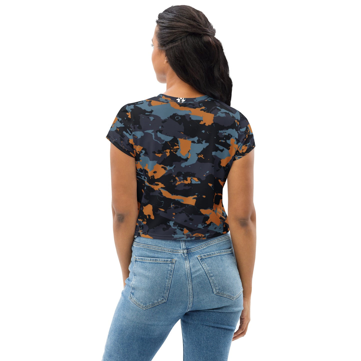 SUPA All-Over Print Crop Tee