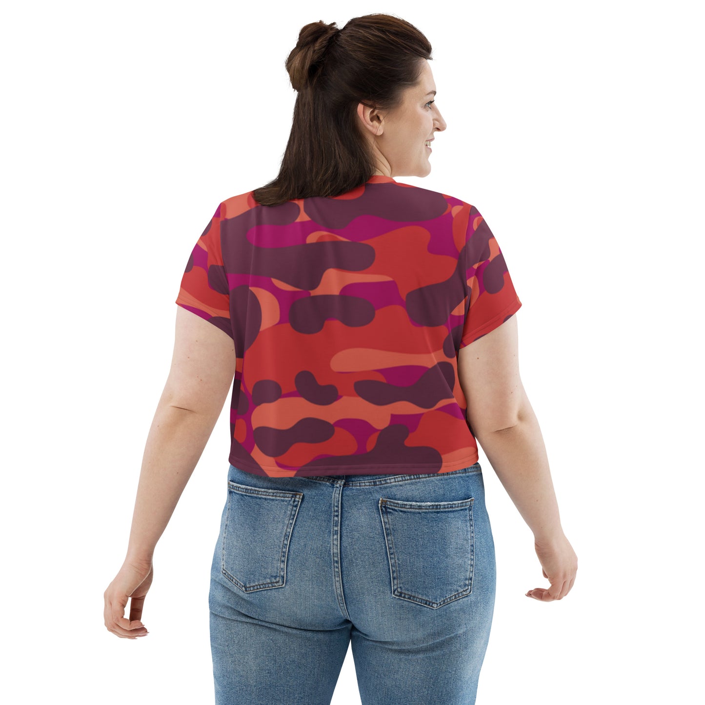 SUPA All-Over Print Crop Tee
