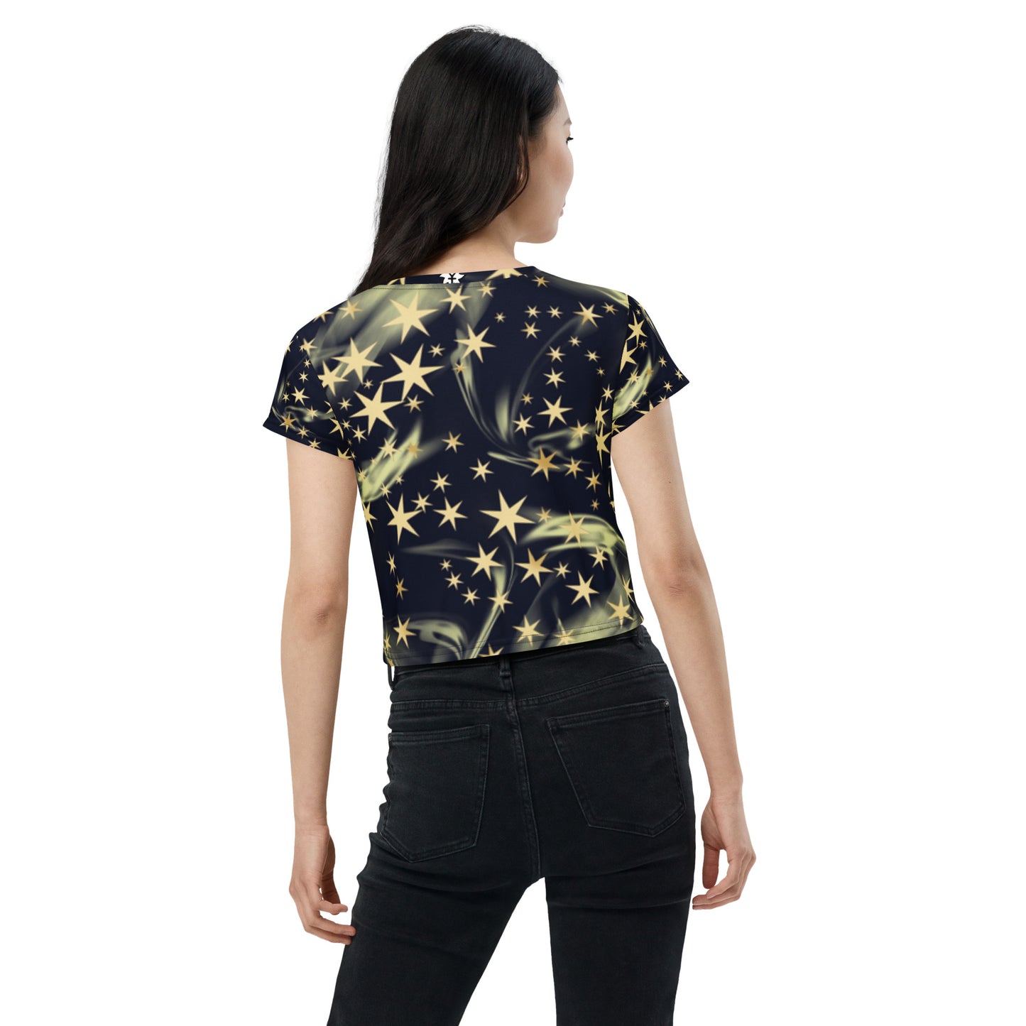 SUPA All-Over Print Crop Tee