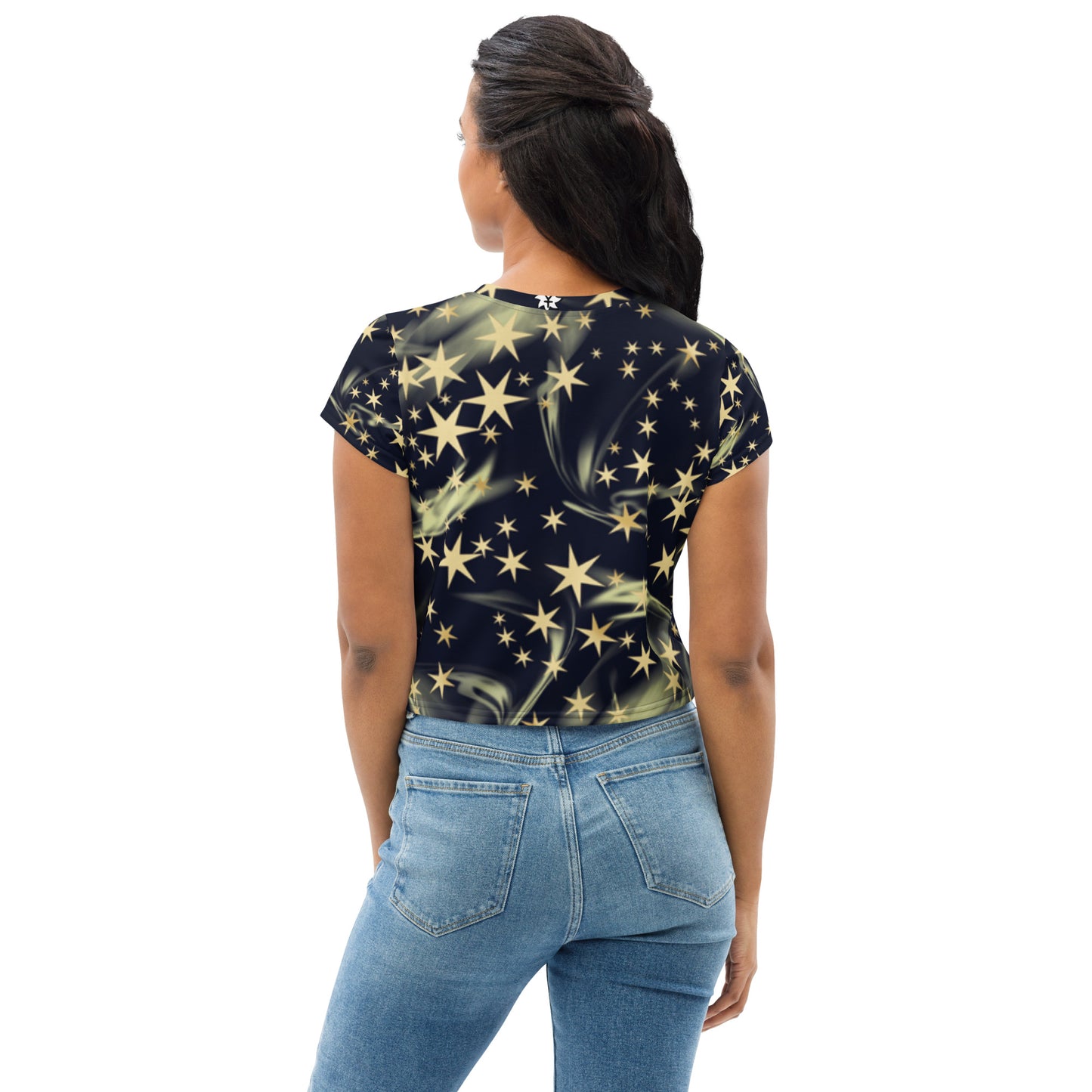 SUPA All-Over Print Crop Tee