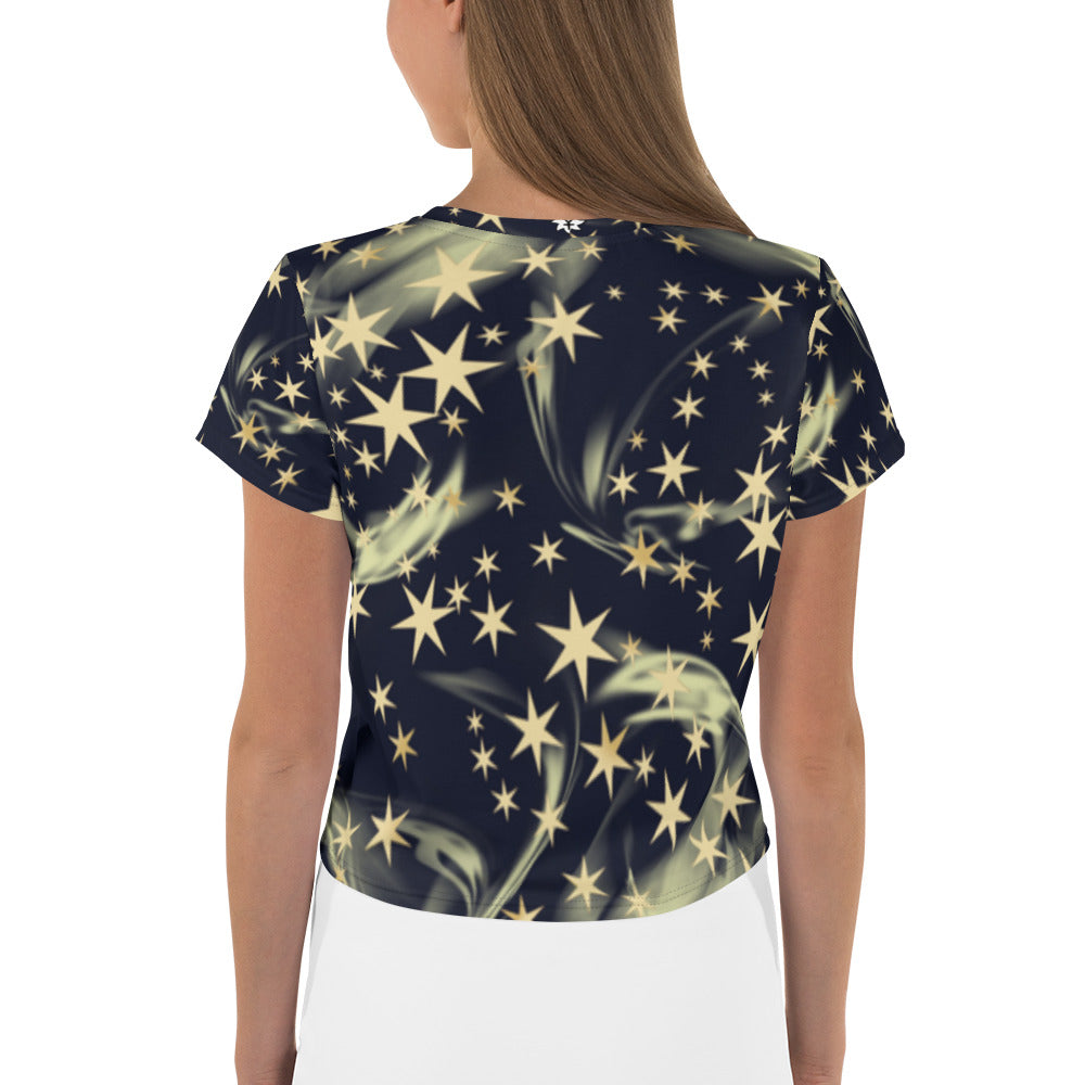 SUPA All-Over Print Crop Tee