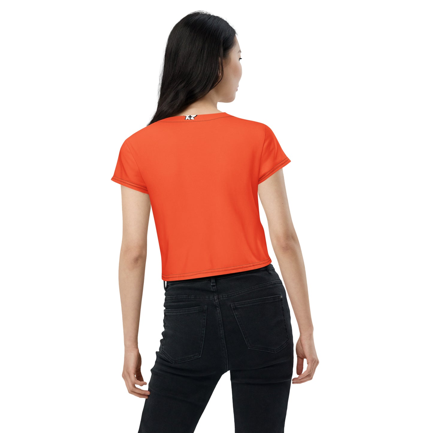 SUPA All-Over Print Crop Tee