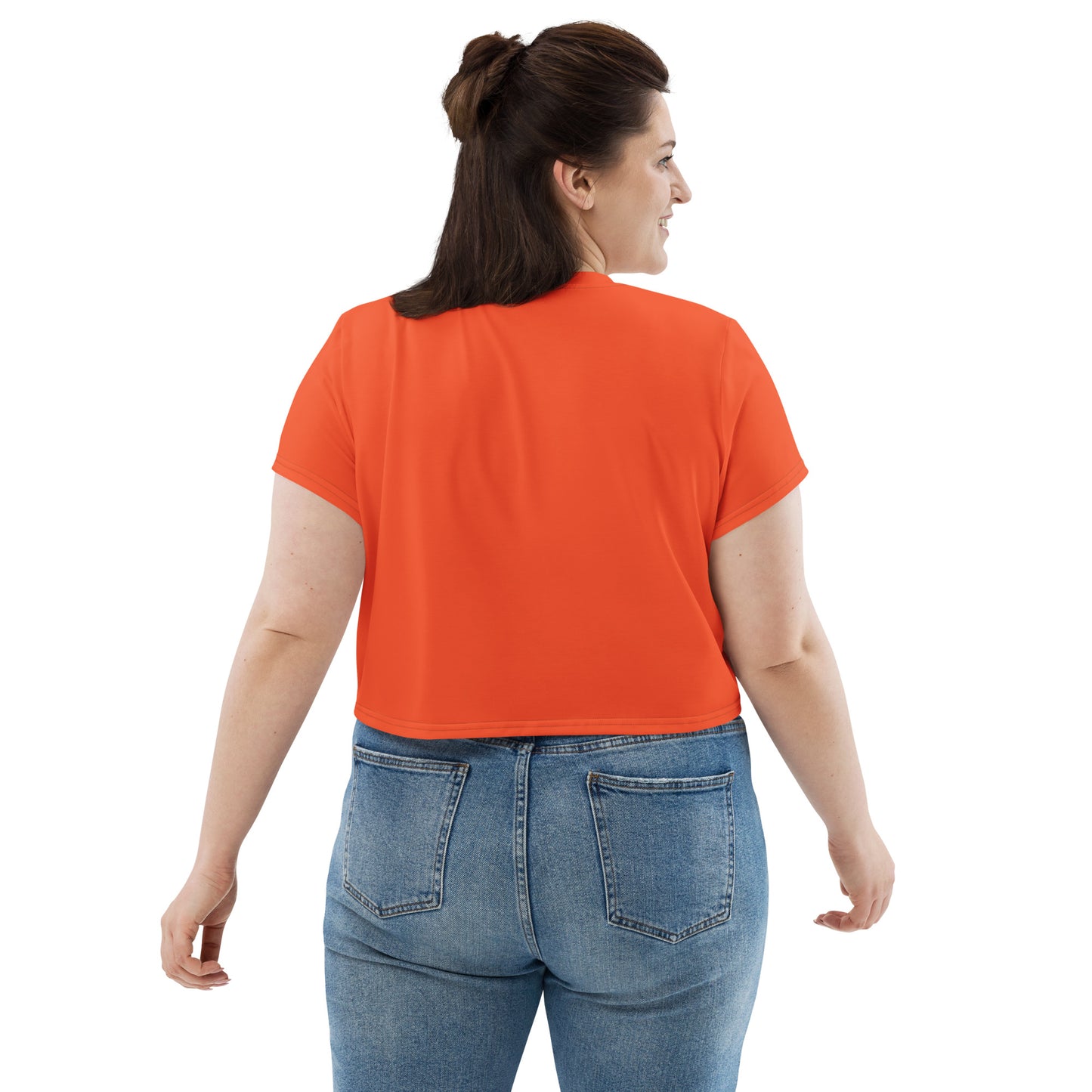 SUPA All-Over Print Crop Tee