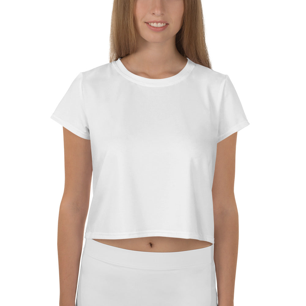 Voyea All-Over Print Crop Tee