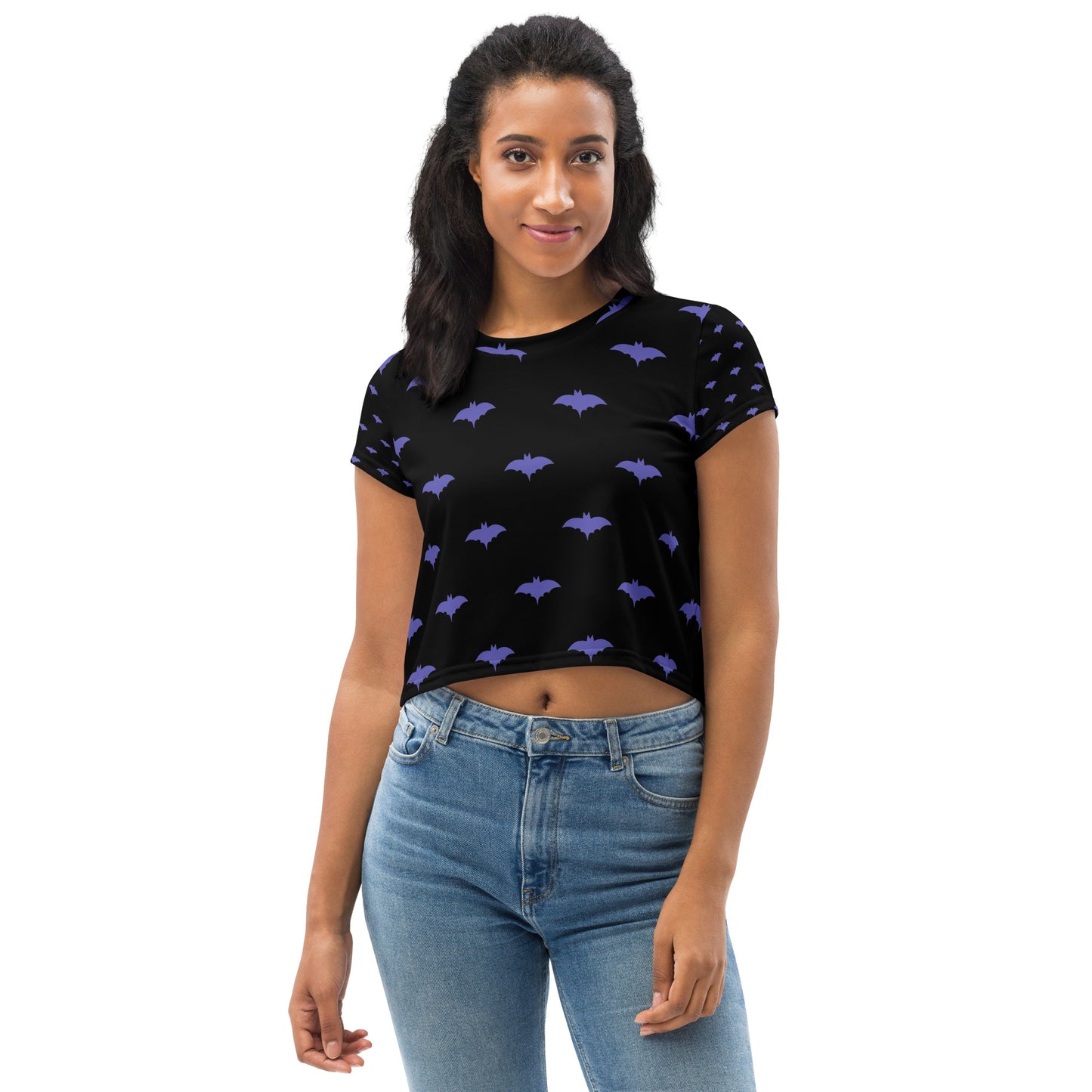 supa All-Over Print Crop Tee