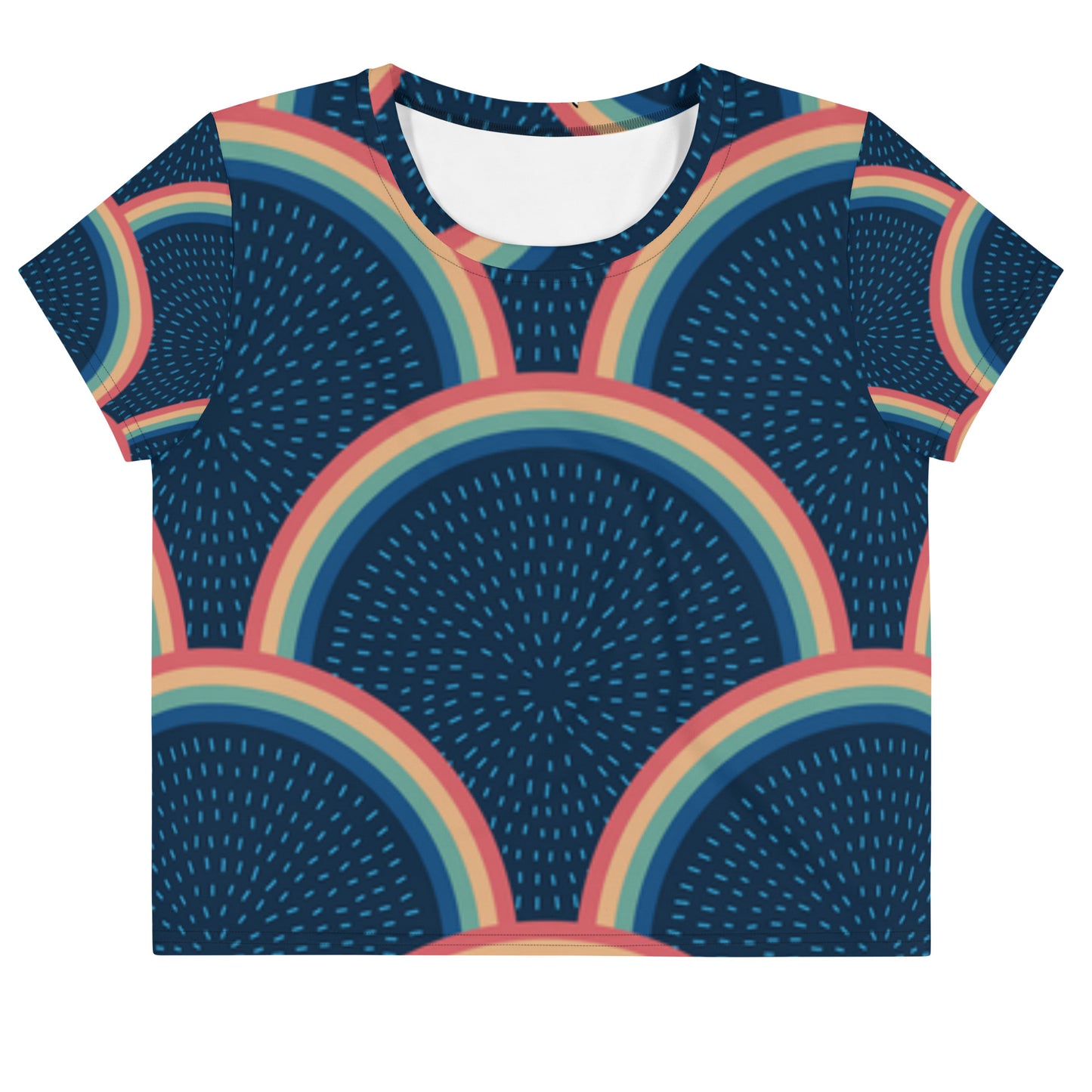 SUPA All-Over Print Crop Tee