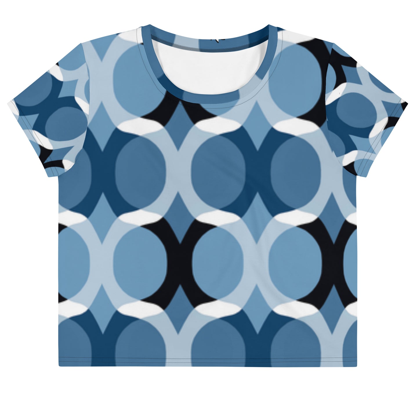 SUPA All-Over Print Crop Tee