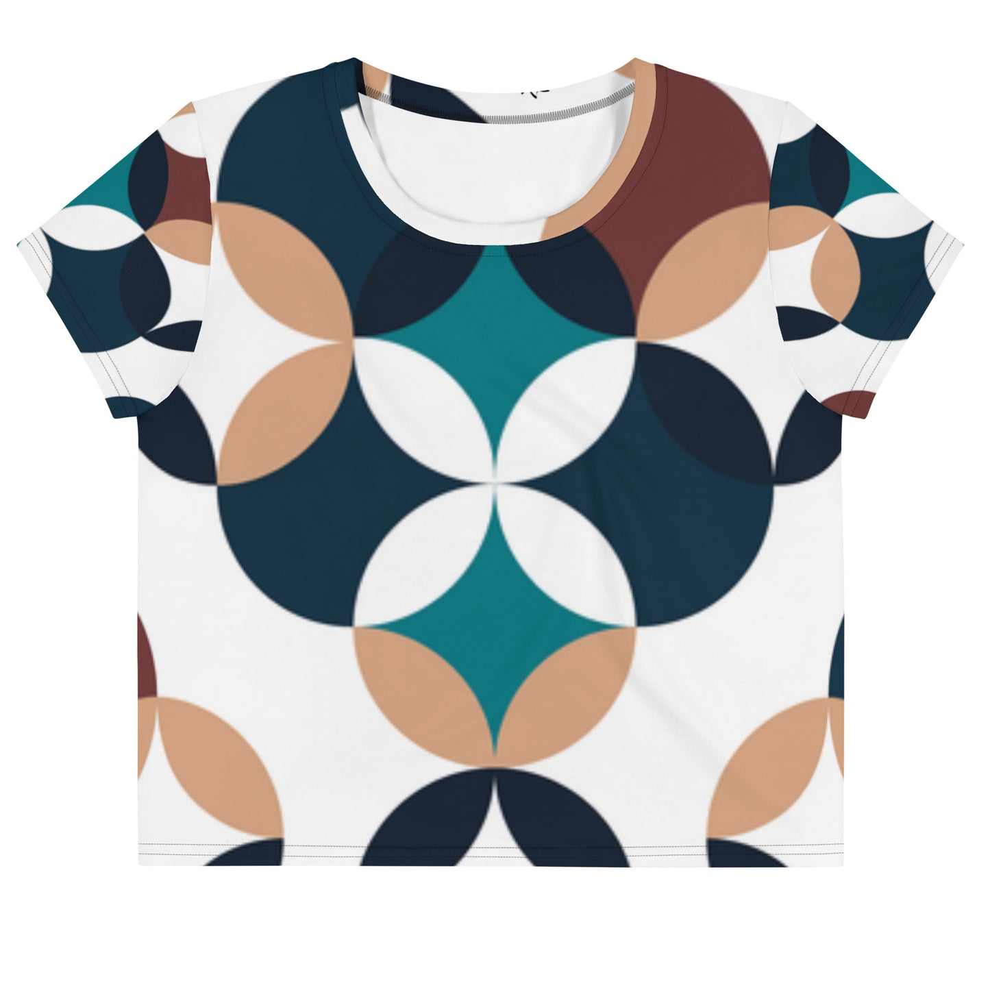 SUPA All-Over Print Crop Tee