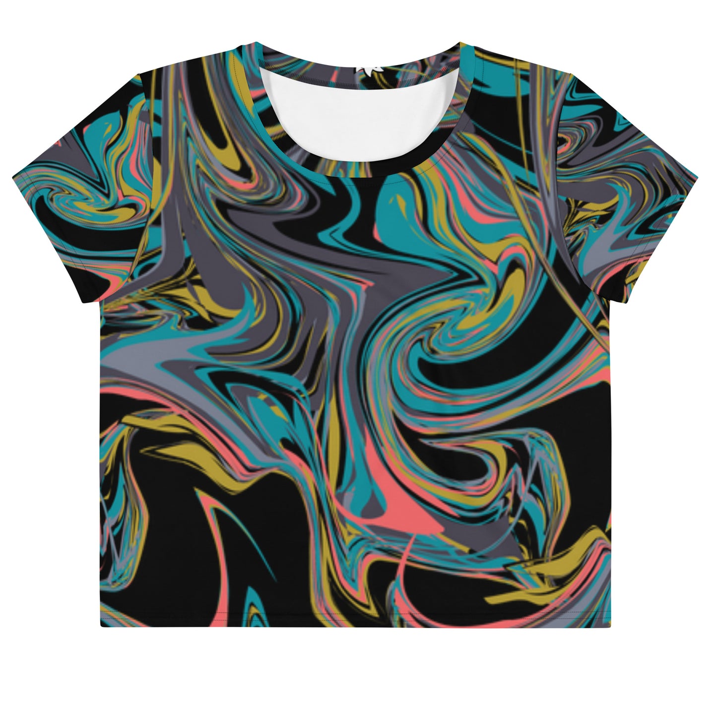 SUPA All-Over Print Crop Tee