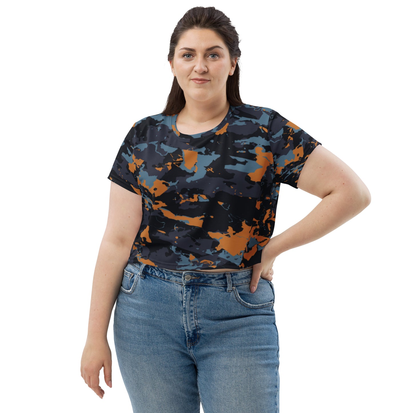 SUPA All-Over Print Crop Tee