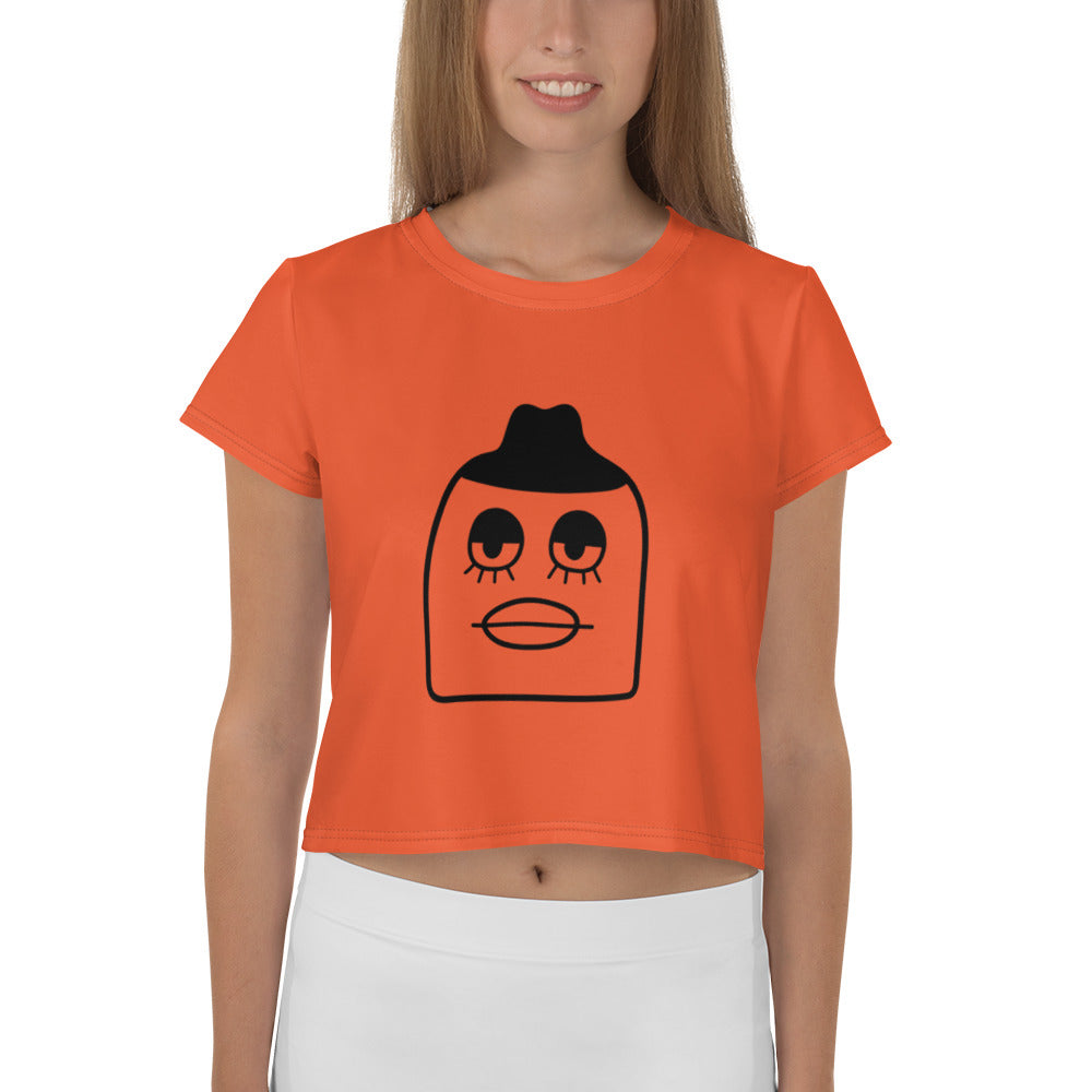 SUPA All-Over Print Crop Tee