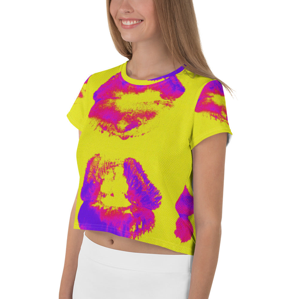 SUPA All-Over Print Crop Tee