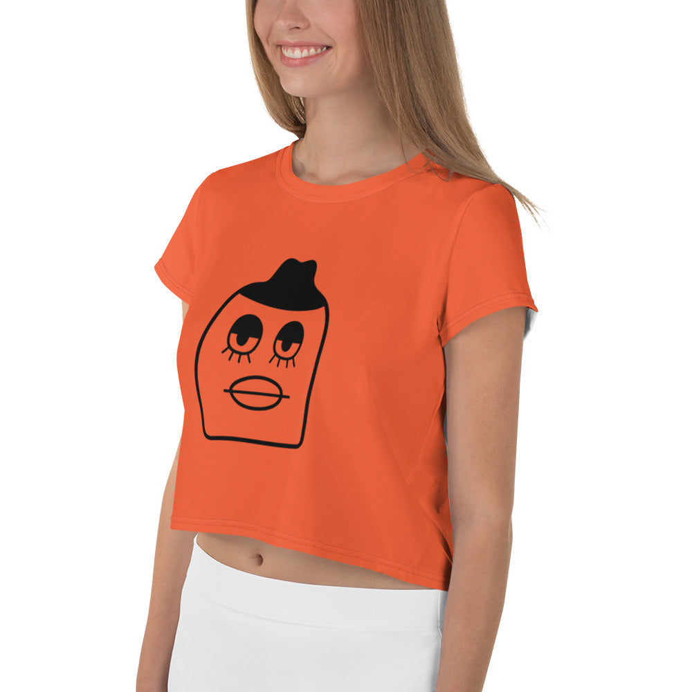 SUPA All-Over Print Crop Tee