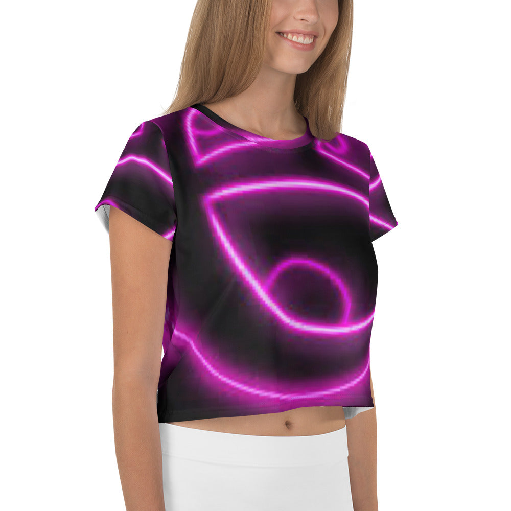 SUPA All-Over Print Crop Tee