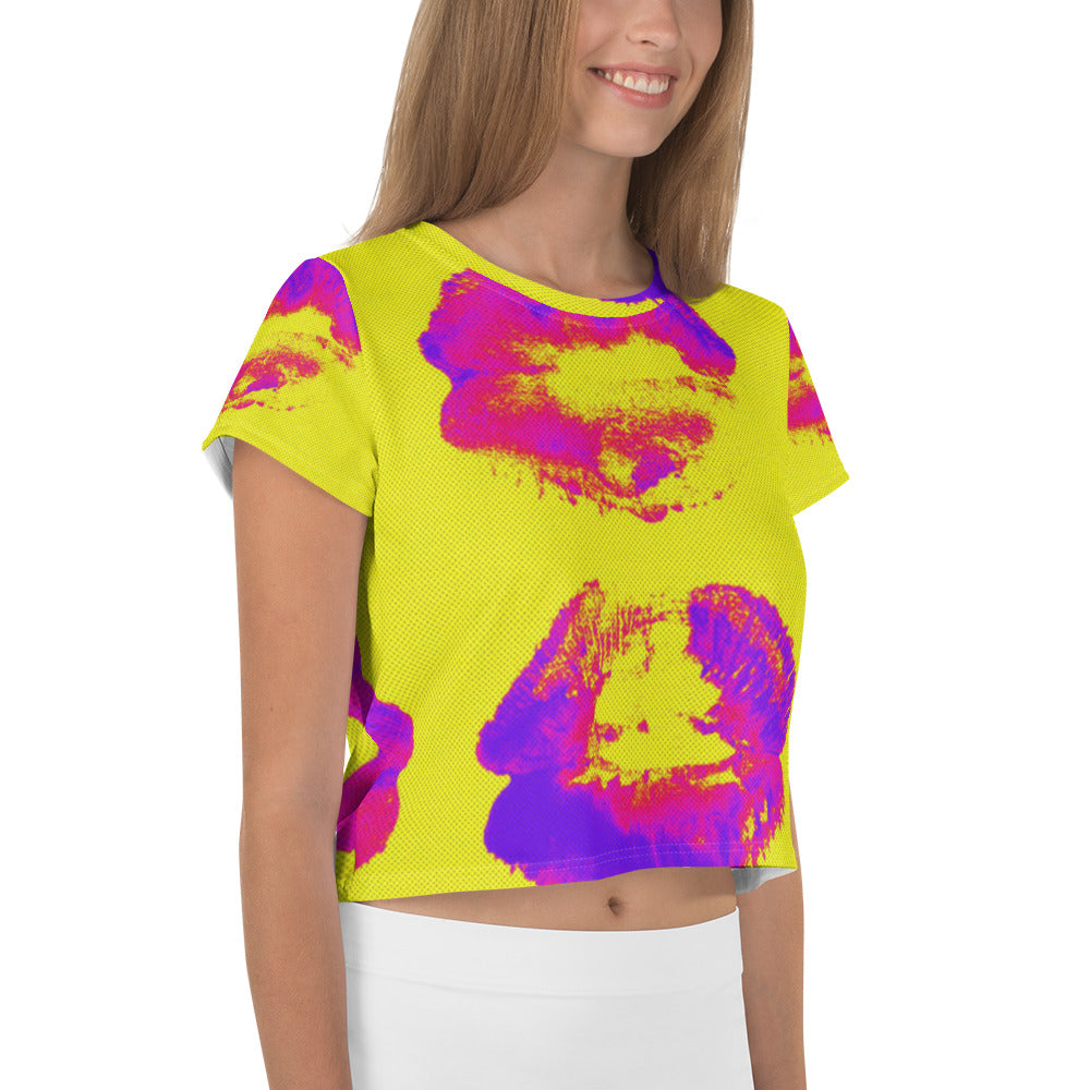 SUPA All-Over Print Crop Tee