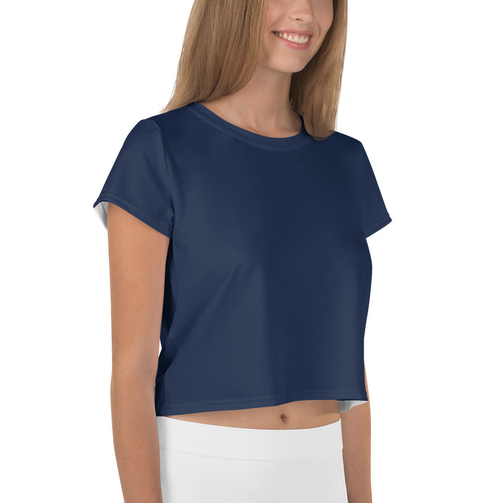 Voyea All-Over Print Crop Tee