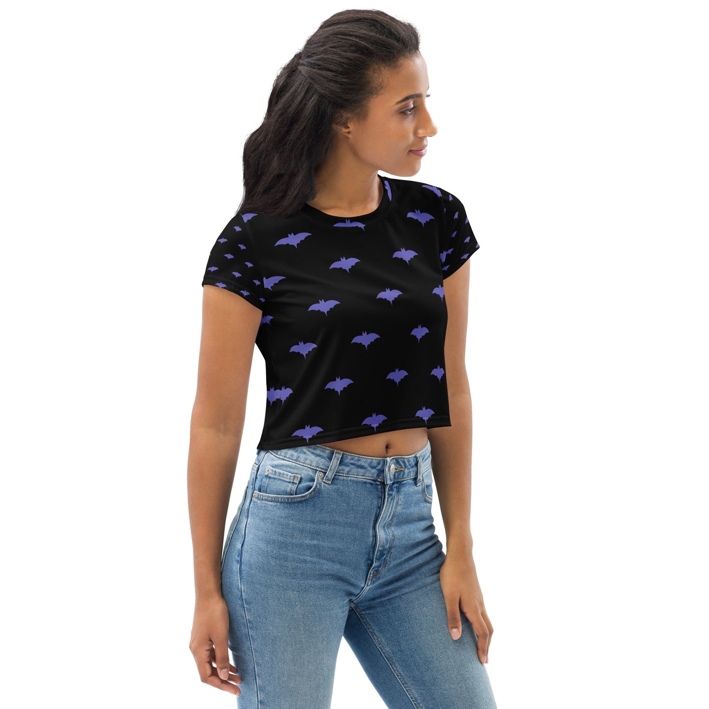 supa All-Over Print Crop Tee