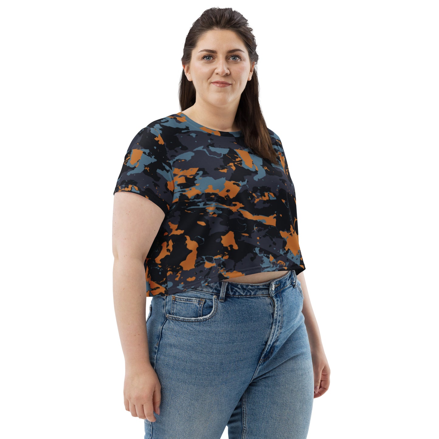 SUPA All-Over Print Crop Tee