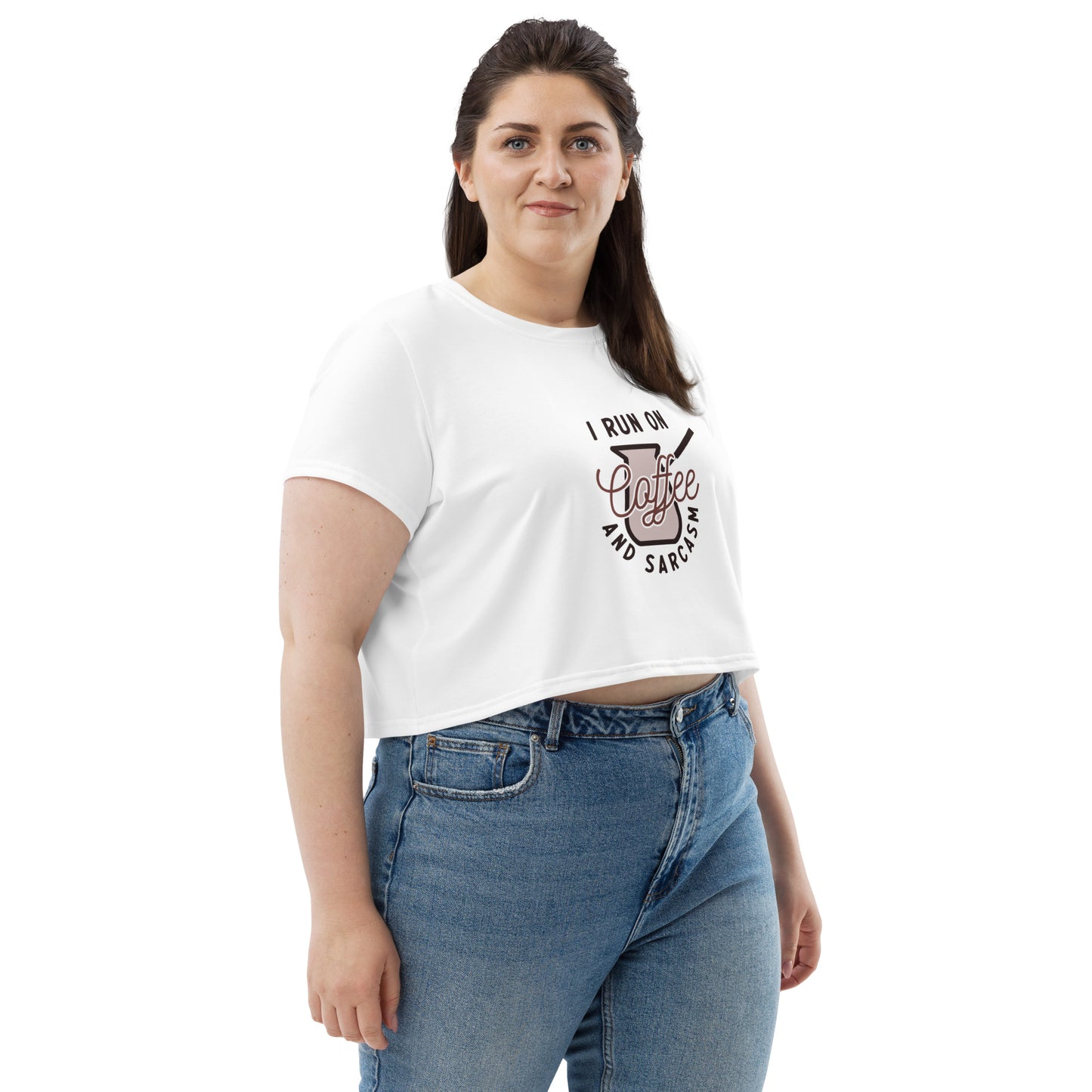 All-Over Print Crop Tee