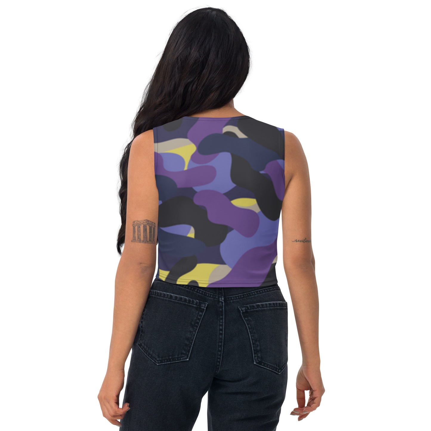 SUPA CAMOUFLAGE Crop Top