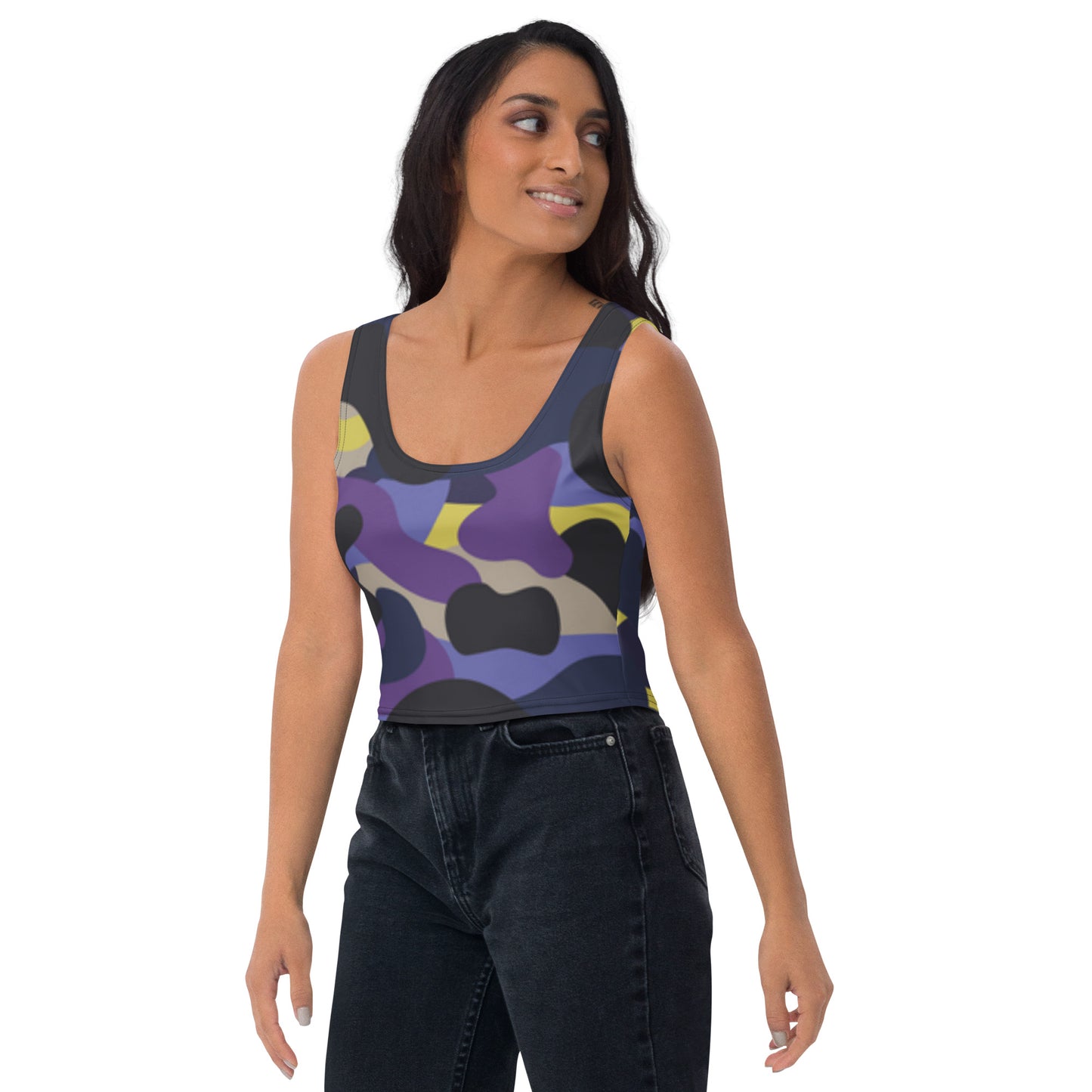 SUPA CAMOUFLAGE Crop Top