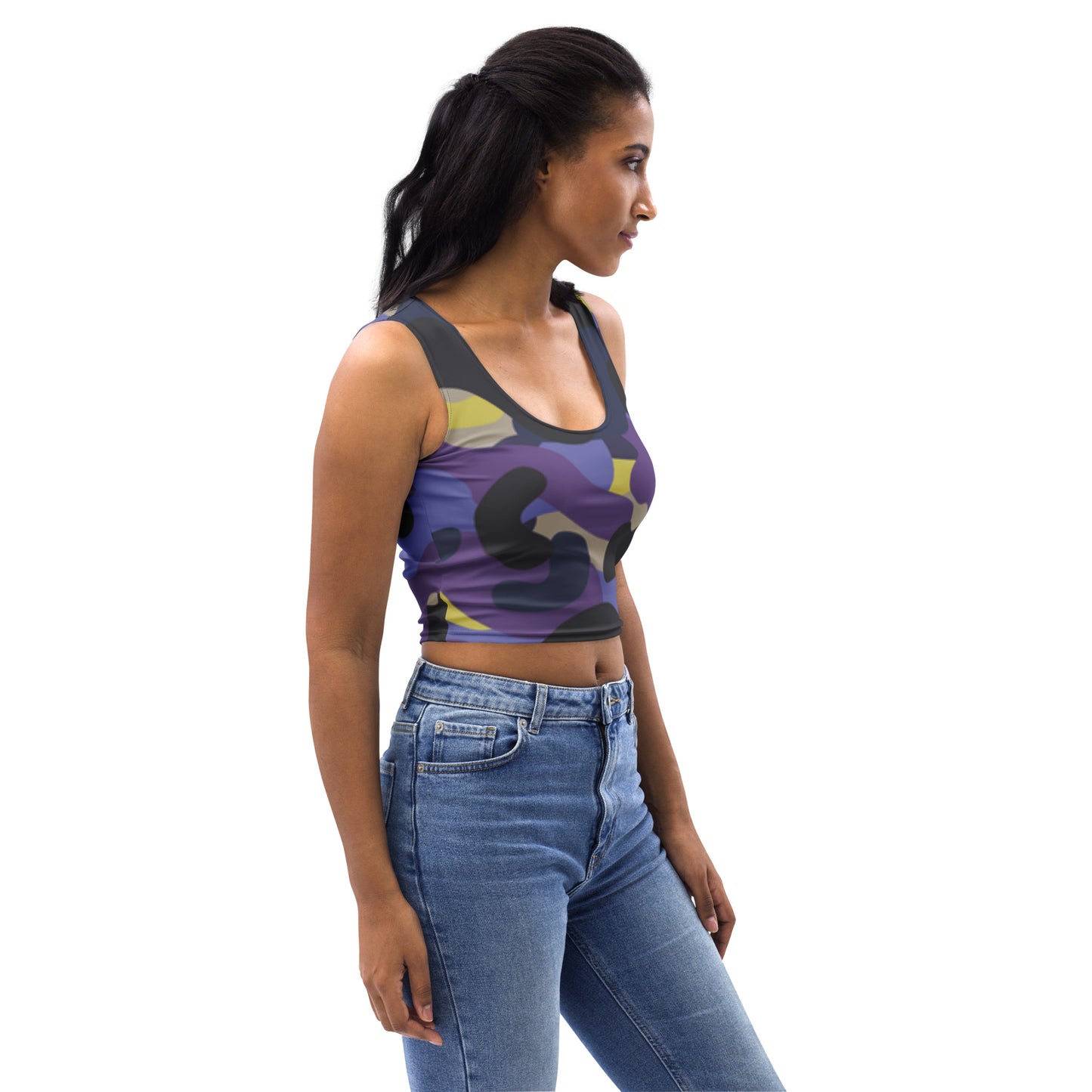 SUPA CAMOUFLAGE Crop Top