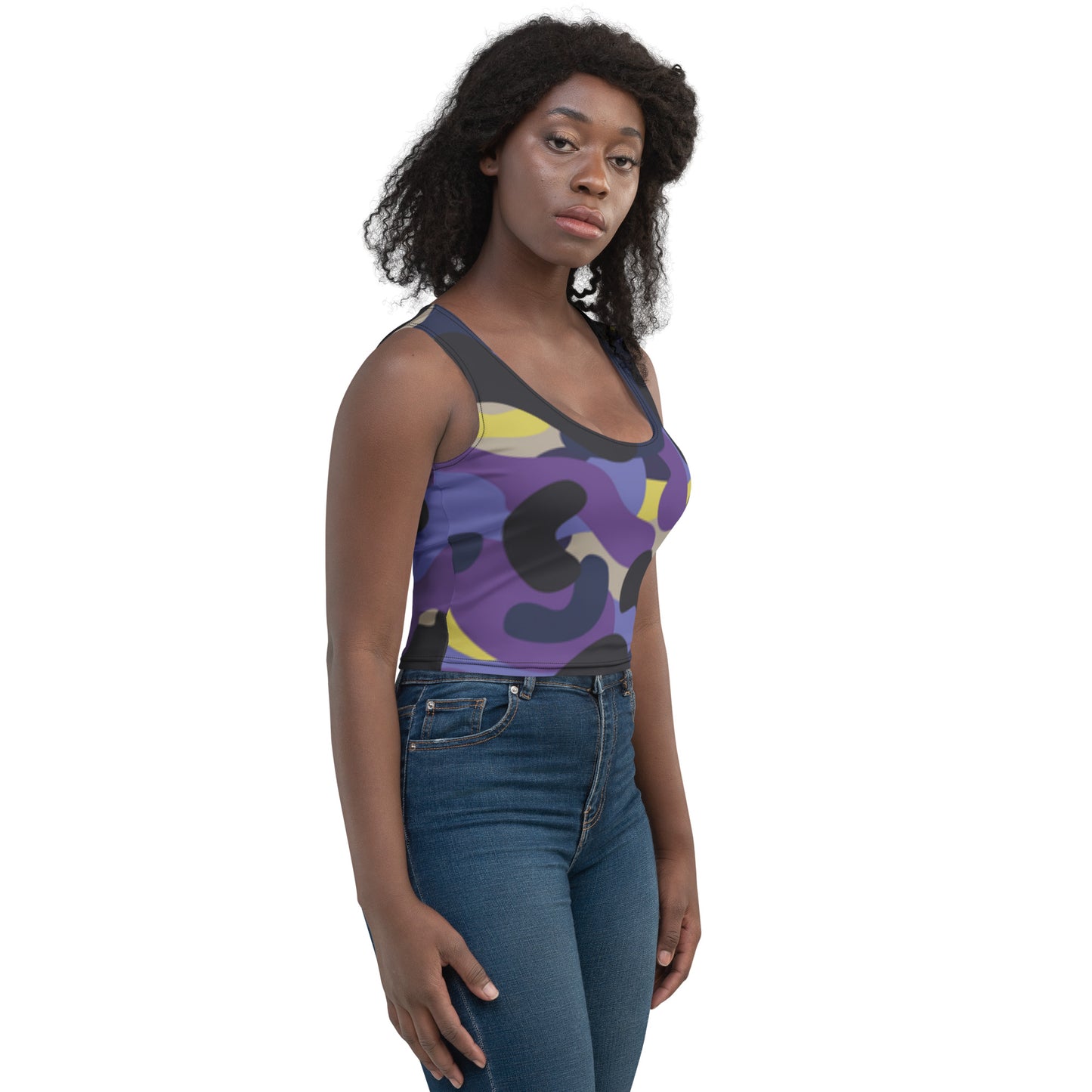 SUPA CAMOUFLAGE Crop Top