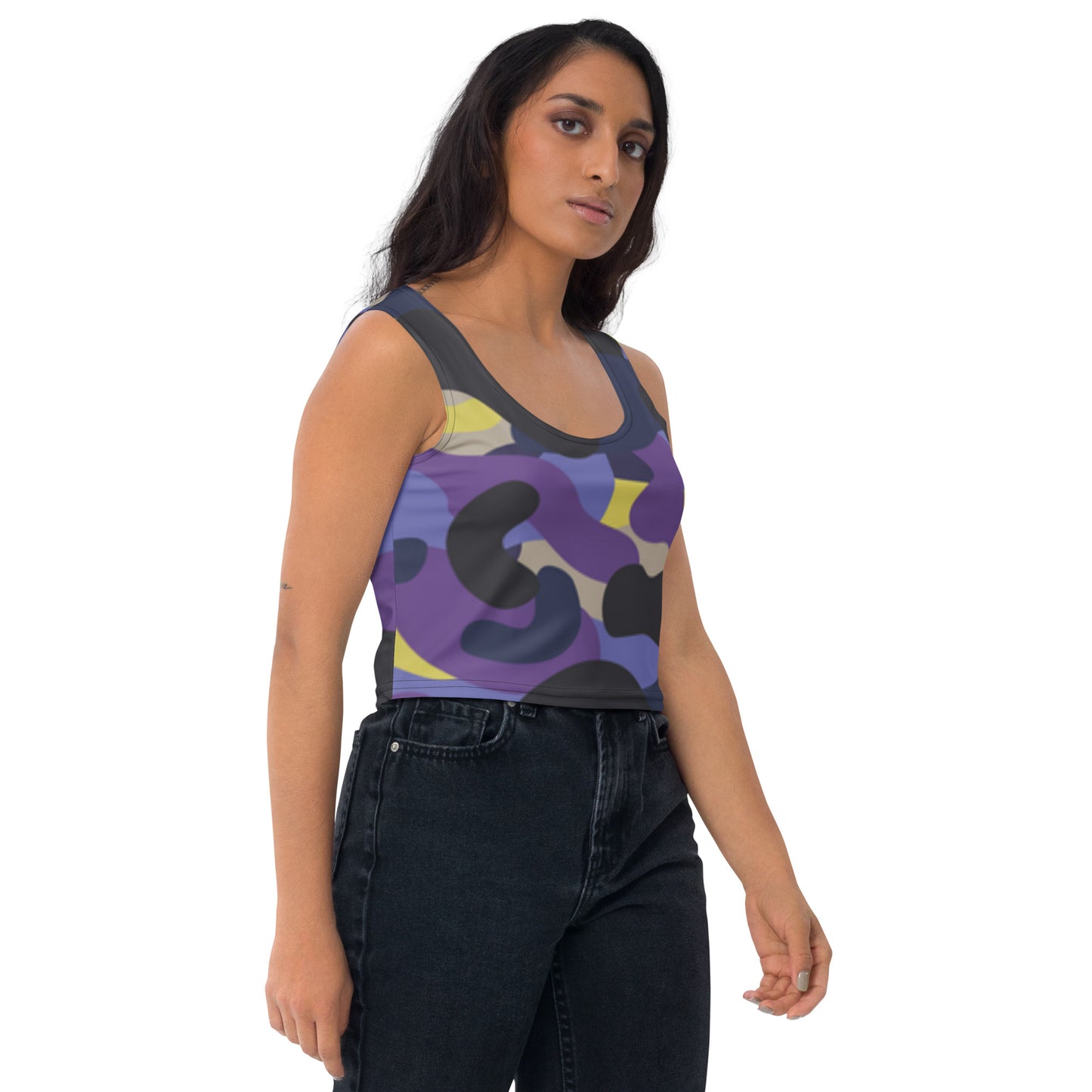SUPA CAMOUFLAGE Crop Top