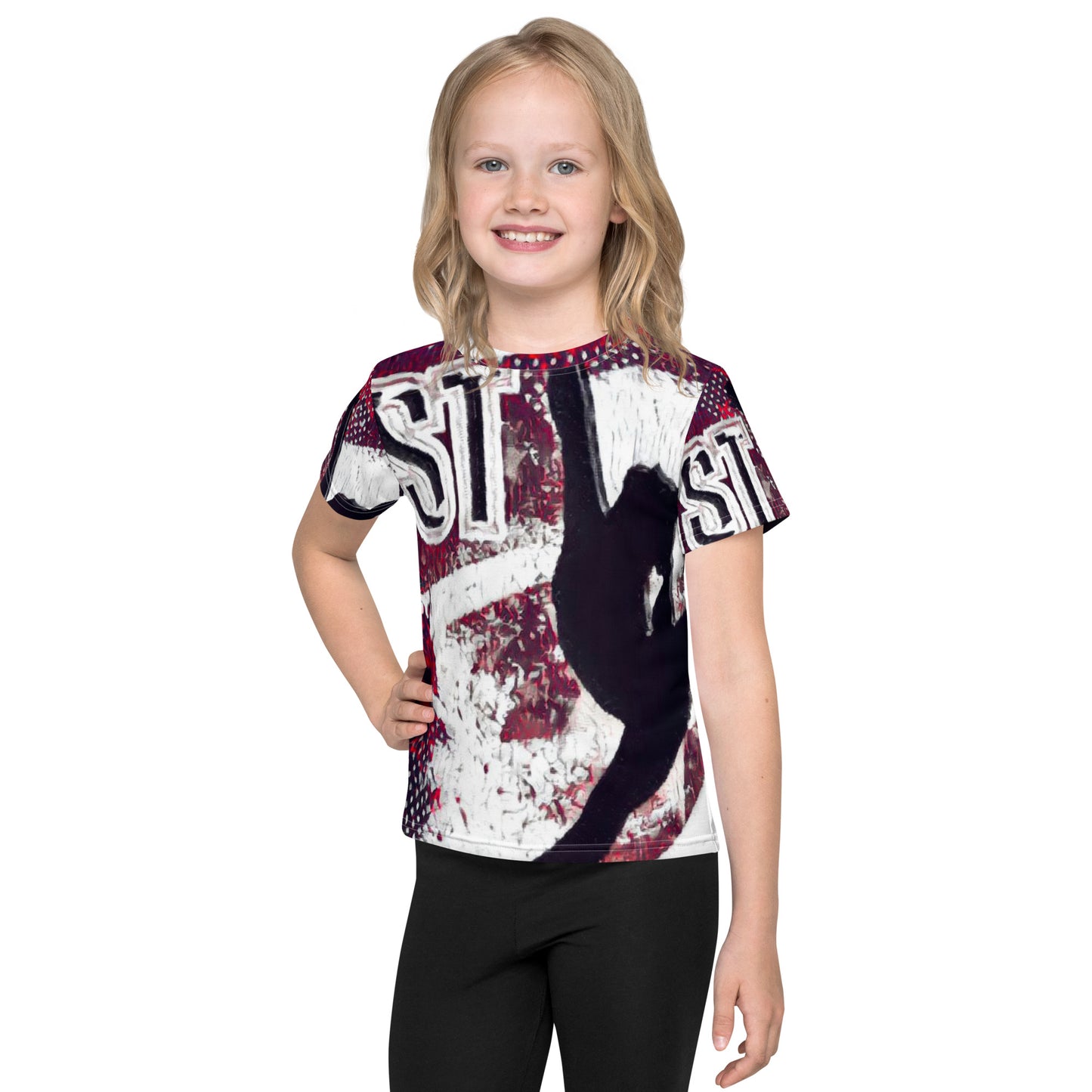 supa Kids crew neck t-shirt