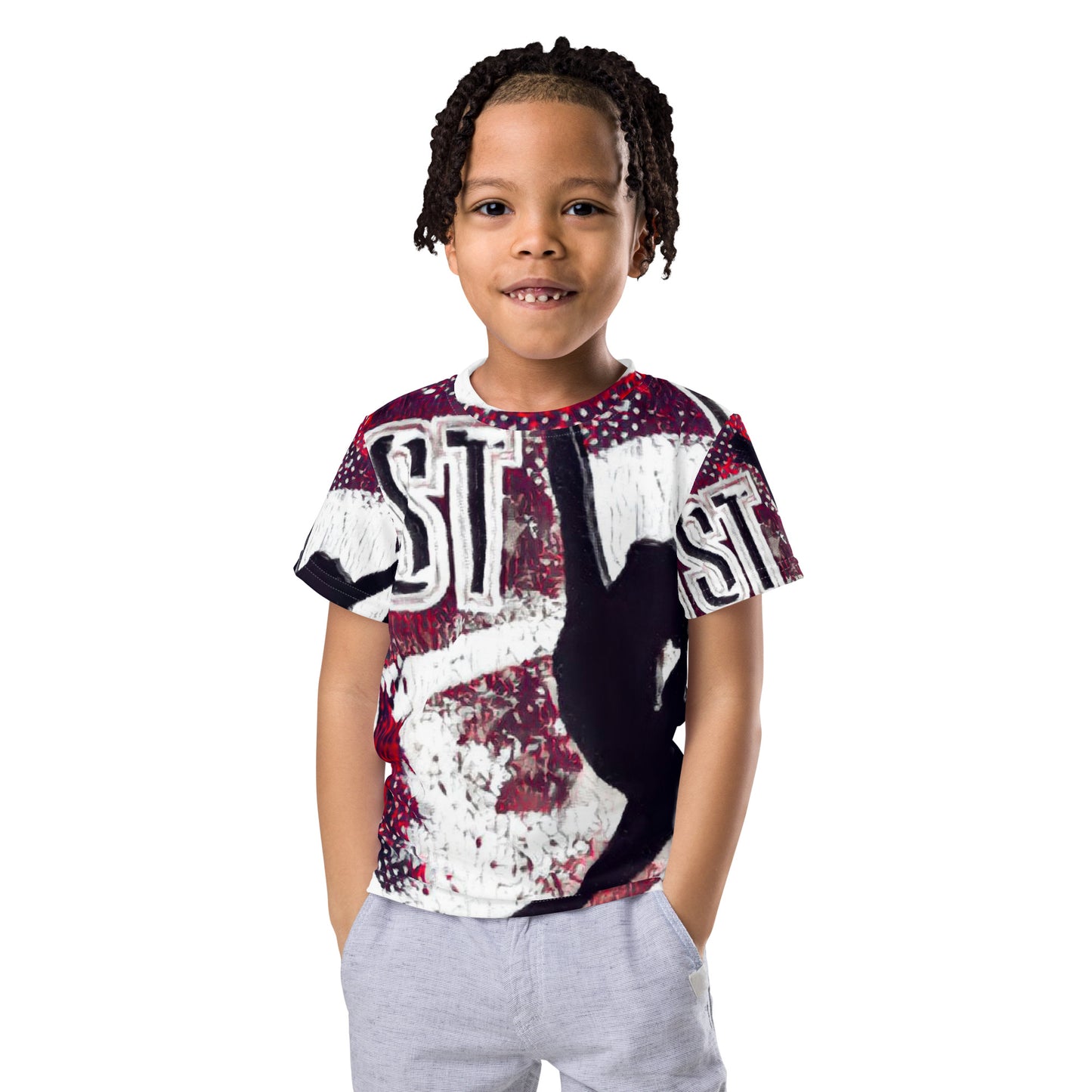 supa Kids crew neck t-shirt