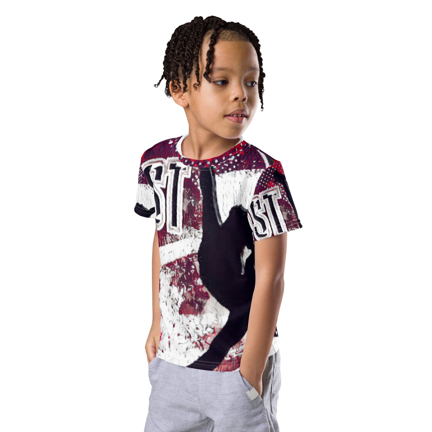 supa Kids crew neck t-shirt