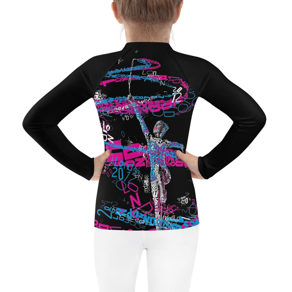 SUPA gymnastics Kids Rash Guard