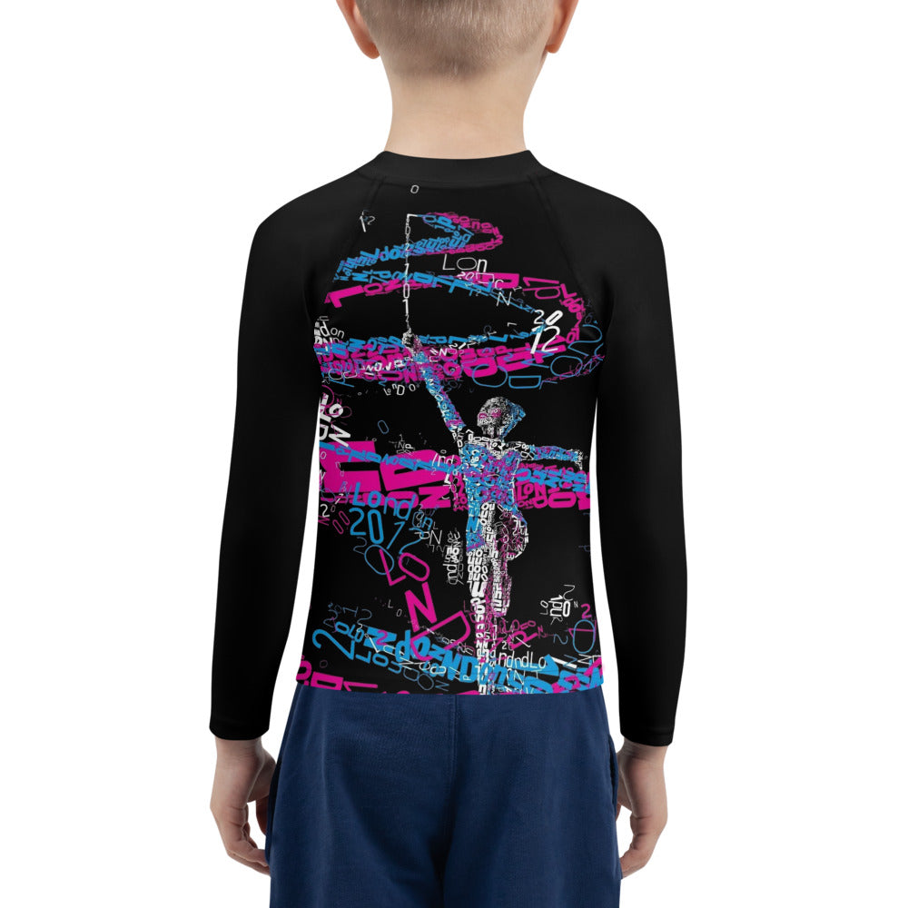 SUPA gymnastics Kids Rash Guard