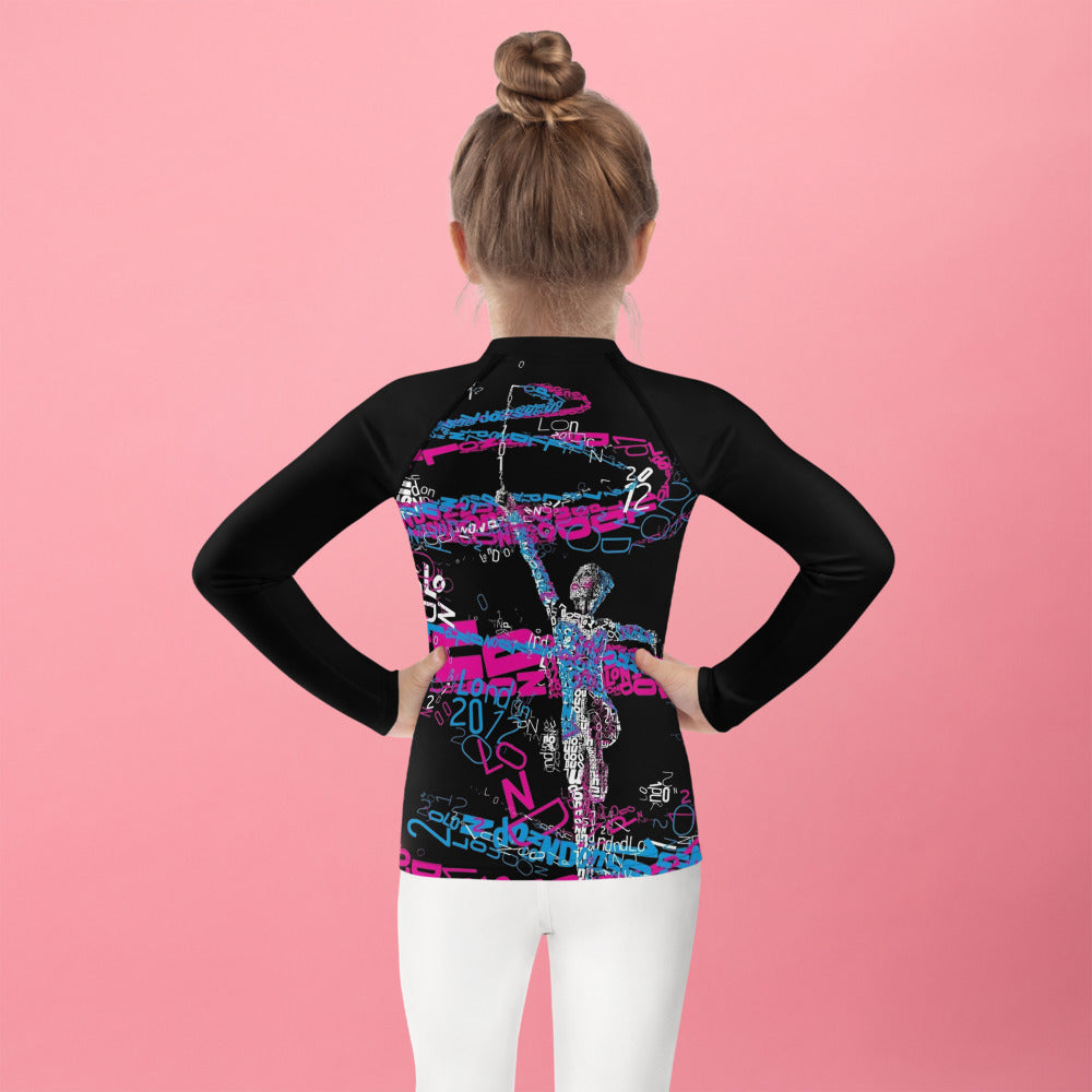 SUPA gymnastics Kids Rash Guard