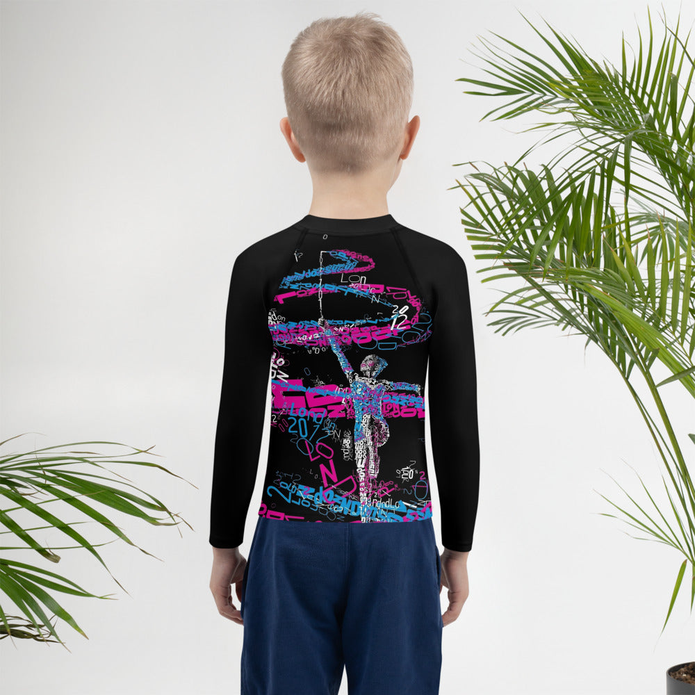 SUPA gymnastics Kids Rash Guard