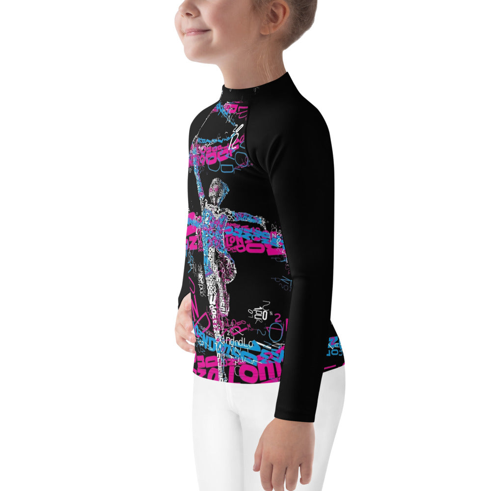 SUPA gymnastics Kids Rash Guard